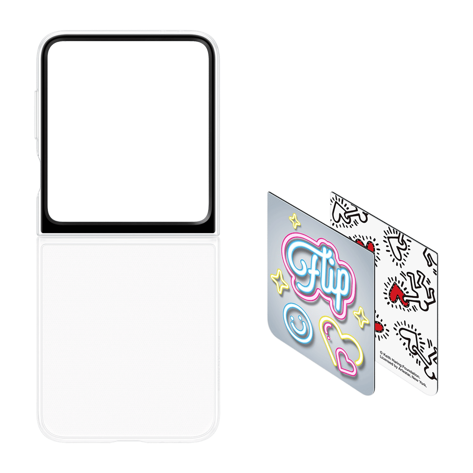 SAMSUNG TPU Back Cover for SAMSUNG Galaxy Z Flip7 FE, Flip6 (Flipsuit, Gray)_5