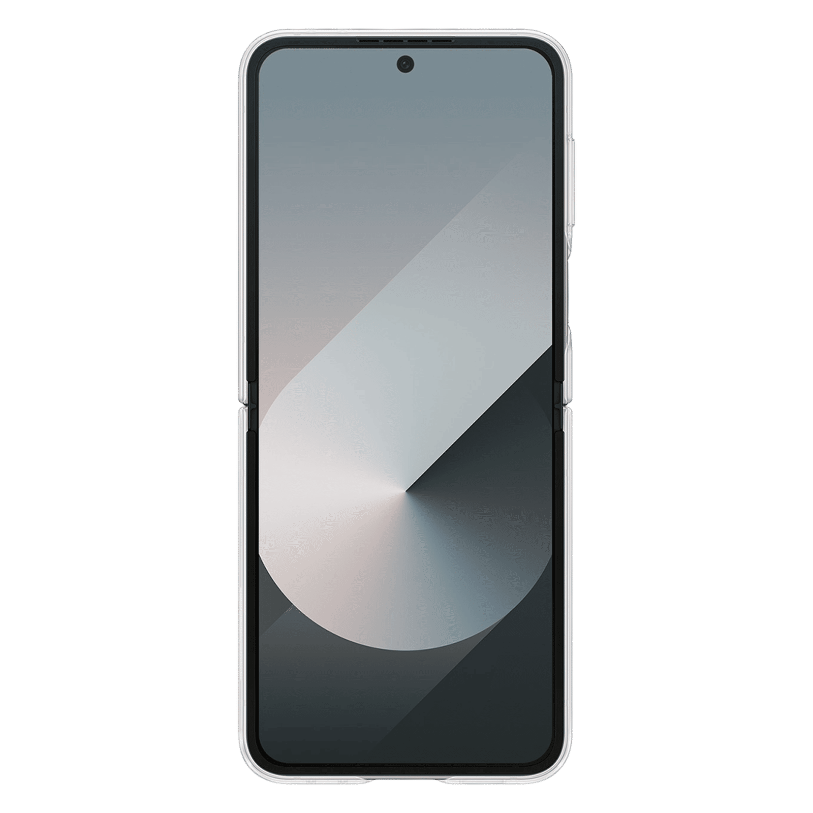 SAMSUNG TPU Back Cover for SAMSUNG Galaxy Z Flip7 FE, Flip6 (Flipsuit, Gray)_6