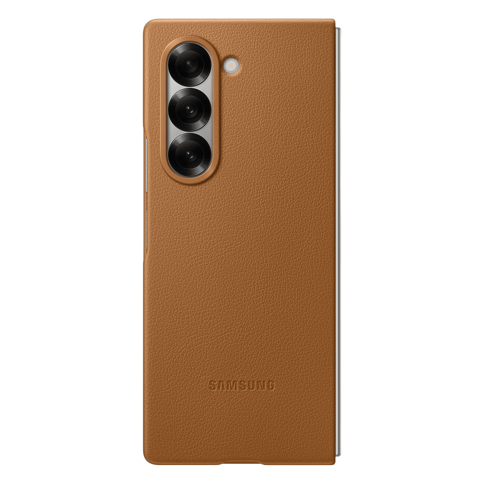 SAMSUNG Soft Back Cover for SAMSUNG Galaxy Z Fold6 (Kindsuit, Tan)_5