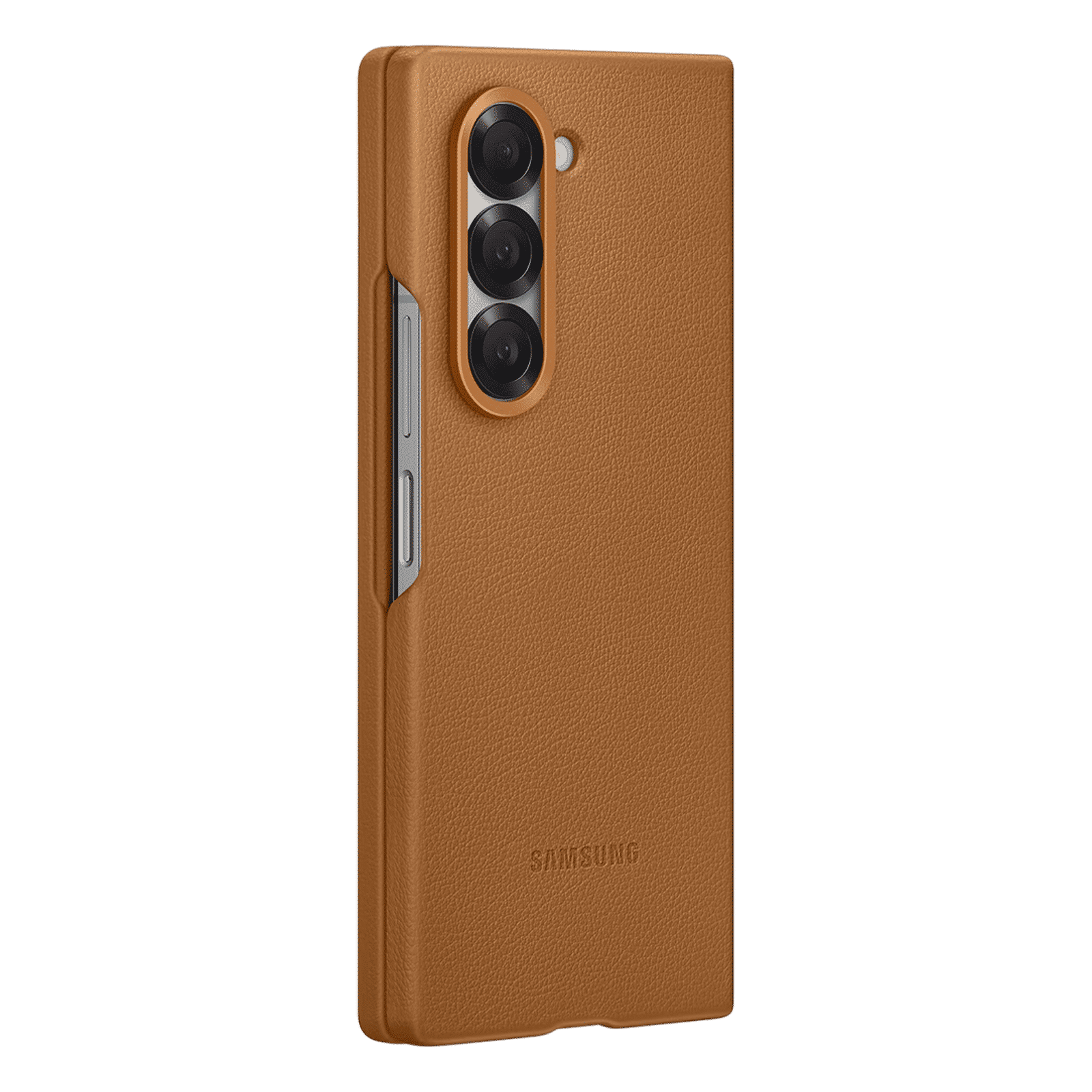 SAMSUNG Soft Back Cover for SAMSUNG Galaxy Z Fold6 (Kindsuit, Tan)_3
