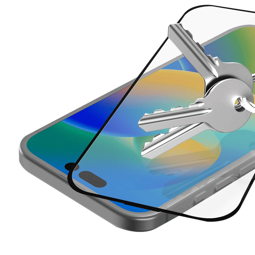 GRIPP 3D Tempered Glass for Apple iPhone 16 (Dust Proof)_7