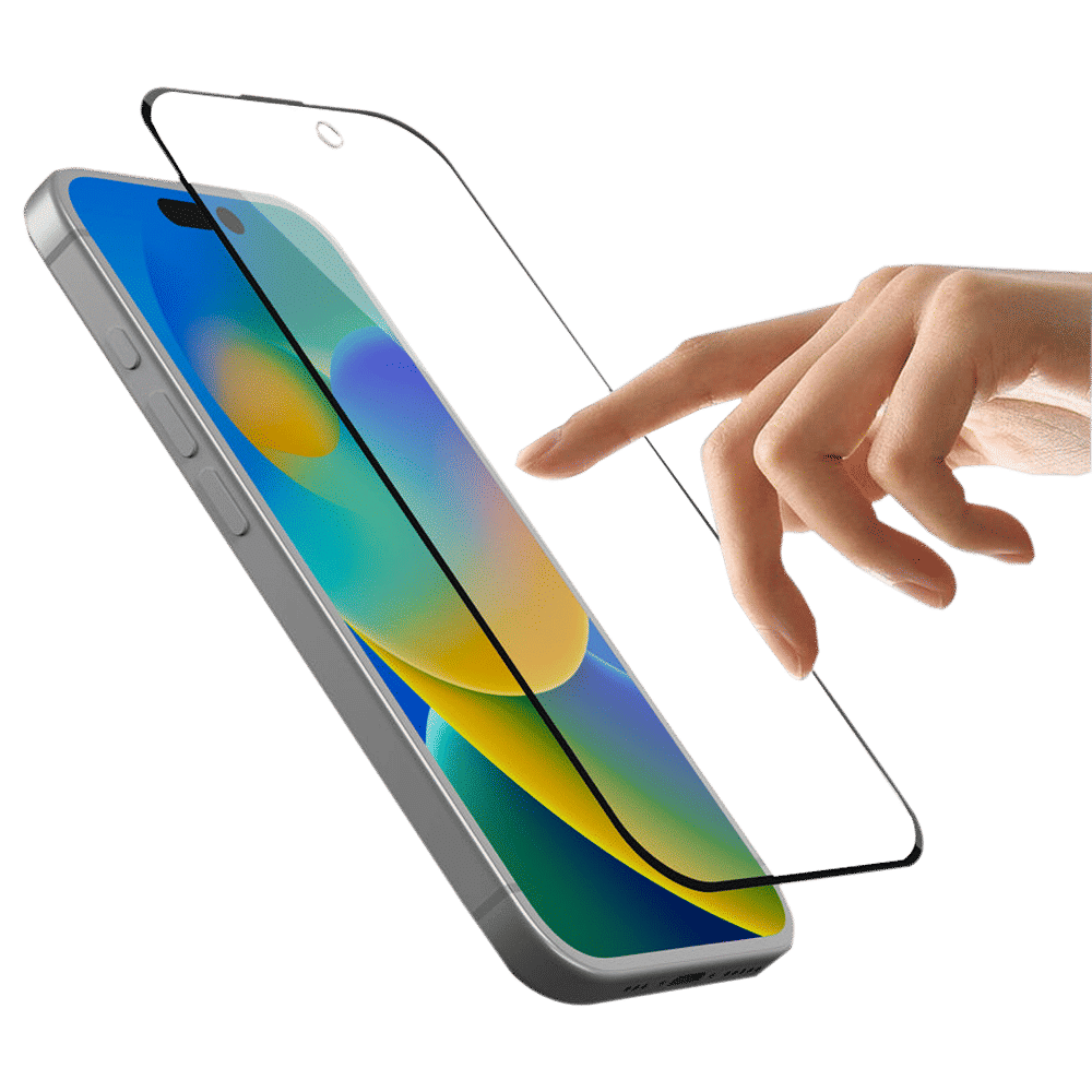GRIPP Privacy Tempered Glass for Apple iPhone 16 (9H Hardness Scratch Resistant)_6