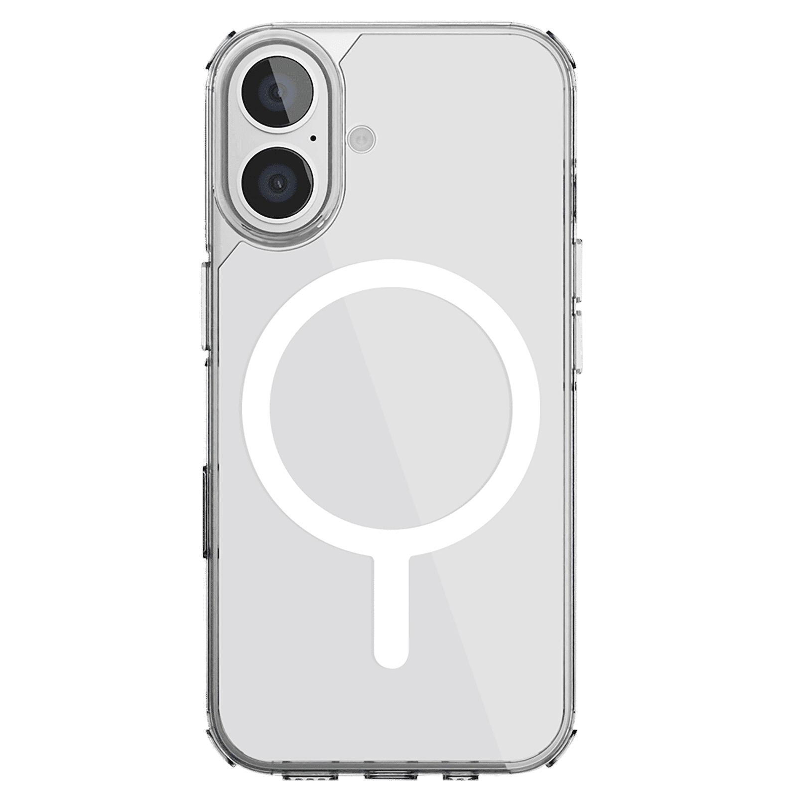 GRIPP Duce Tempered Glass & Polycarbonate, Silicone Back Cover Combo for Apple iPhone 16 Plus (MagSafe Charging Support, Transparent) GRIPP Duce Tempered Glass & Polycarbonate, Silicone Back Cover Combo for Apple iPhone 16 Plus (MagSafe Charging Support, Transparent)_2