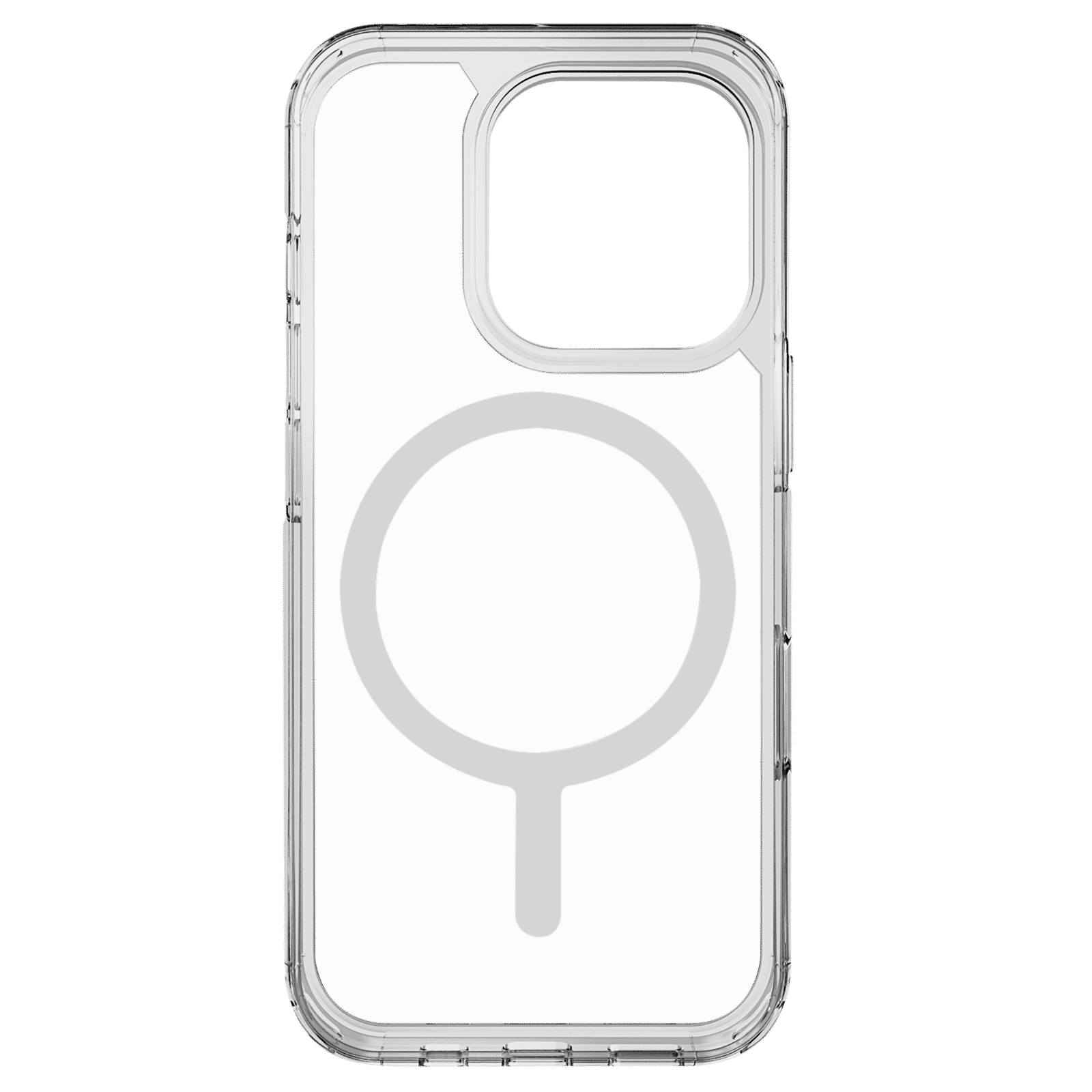 GRIPP Duce Tempered Glass & Polycarbonate, Silicone Back Cover Combo for Apple iPhone 16 Pro Max (MagSafe Charging Support, Transparent)_4