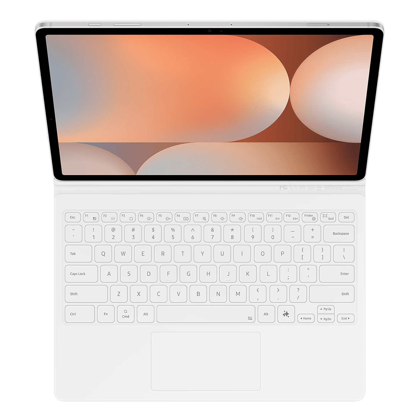 SAMSUNG Bluetooth Cover Keyboard for Galaxy Tab S10 Plus, Galaxy Tab S9 Plus & Galaxy Tab S9 FE Plus with Touchpad (Galaxy AI Key, White) SAMSUNG Bluetooth Cover Keyboard for Galaxy Tab S10 Plus, Galaxy Tab S9 Plus & Galaxy Tab S9 FE Plus with Touchpad (Galaxy AI Key, White)_10