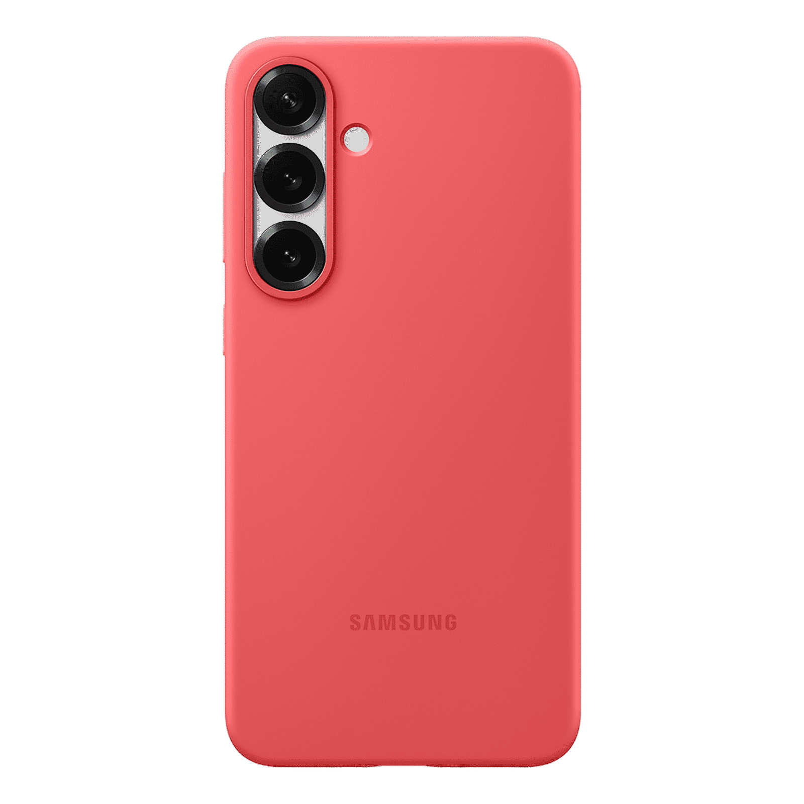 SAMSUNG Soft Silicone Back Case for SAMSUNG Galaxy S25 Plus (Ul Certified, Red)_1