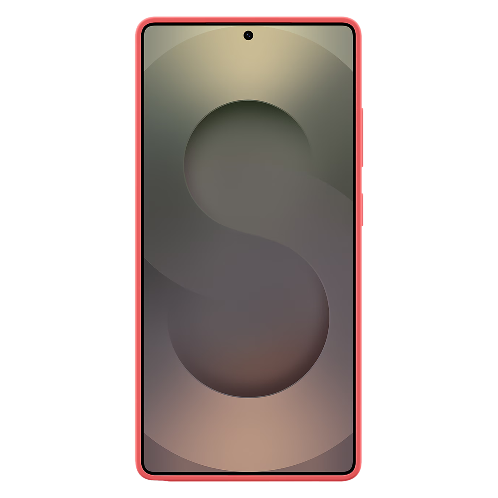 SAMSUNG Soft Silicone Back Case for SAMSUNG Galaxy S25 Ultra (Ul Certified, Red)_3