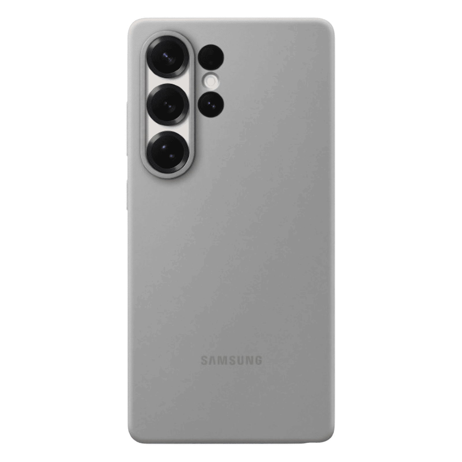 SAMSUNG Soft Silicone Back Case for SAMSUNG Galaxy S25 Ultra (Ul Certified, Gray) SAMSUNG Soft Silicone Back Case for SAMSUNG Galaxy S25 Ultra (Ul Certified, Gray)_1