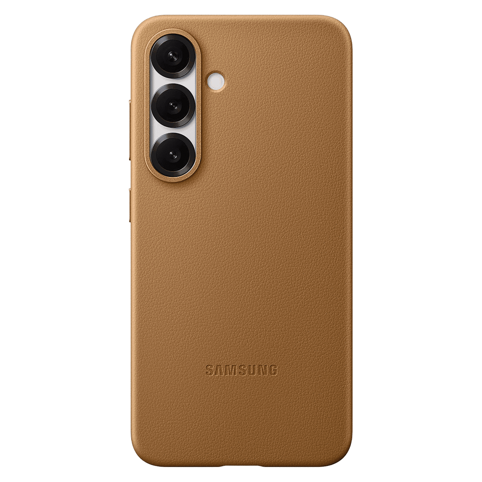 SAMSUNG Soft Polycarbonate Kindsuit Case for SAMSUNG Galaxy S25 (Ul Certified, Camel)_1