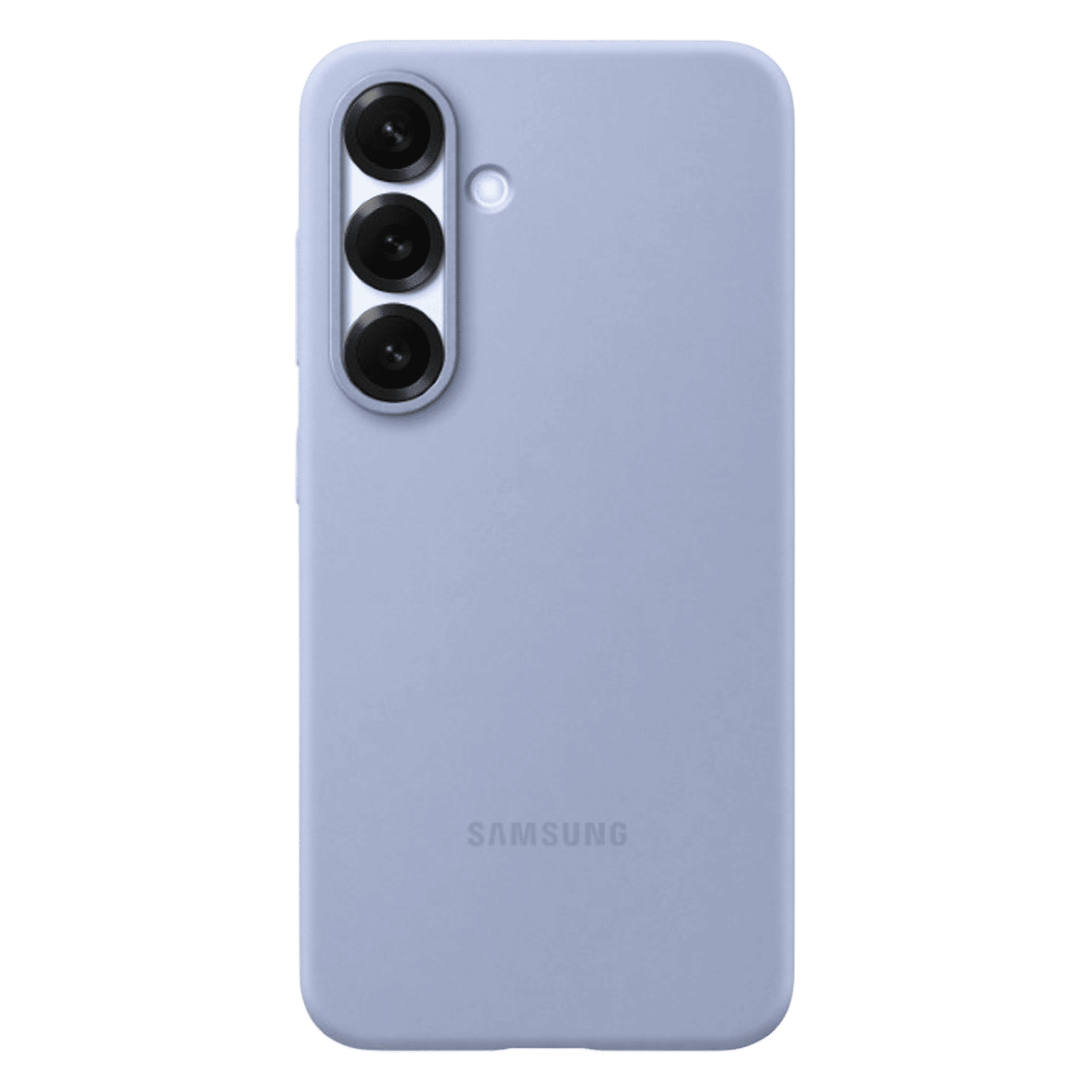 SAMSUNG Soft Silicone Back Case for SAMSUNG Galaxy S25 (Ul Certified, Light Blue)_1