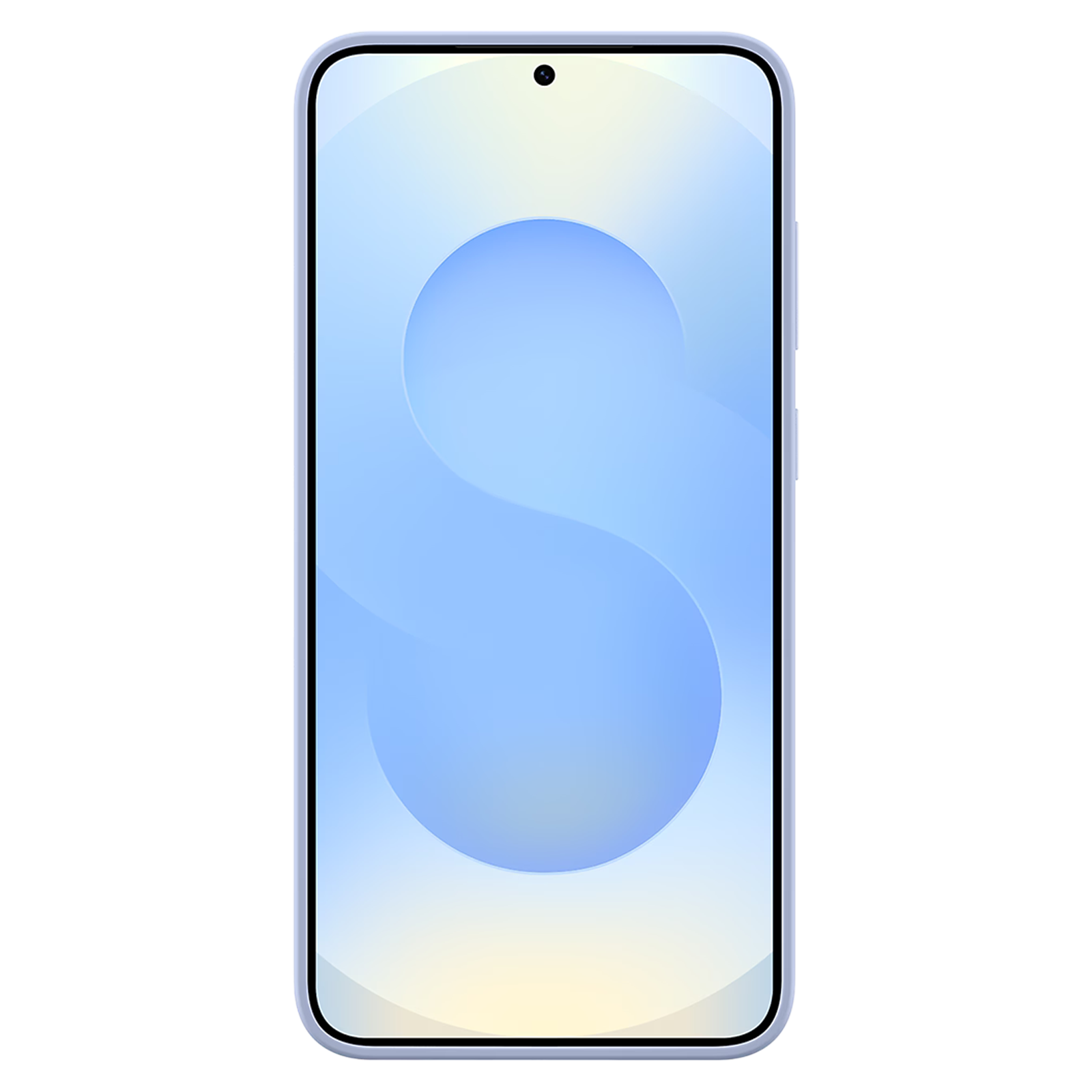 SAMSUNG Soft Silicone Back Case for SAMSUNG Galaxy S25 Plus (Ul Certified, Light Blue)_3