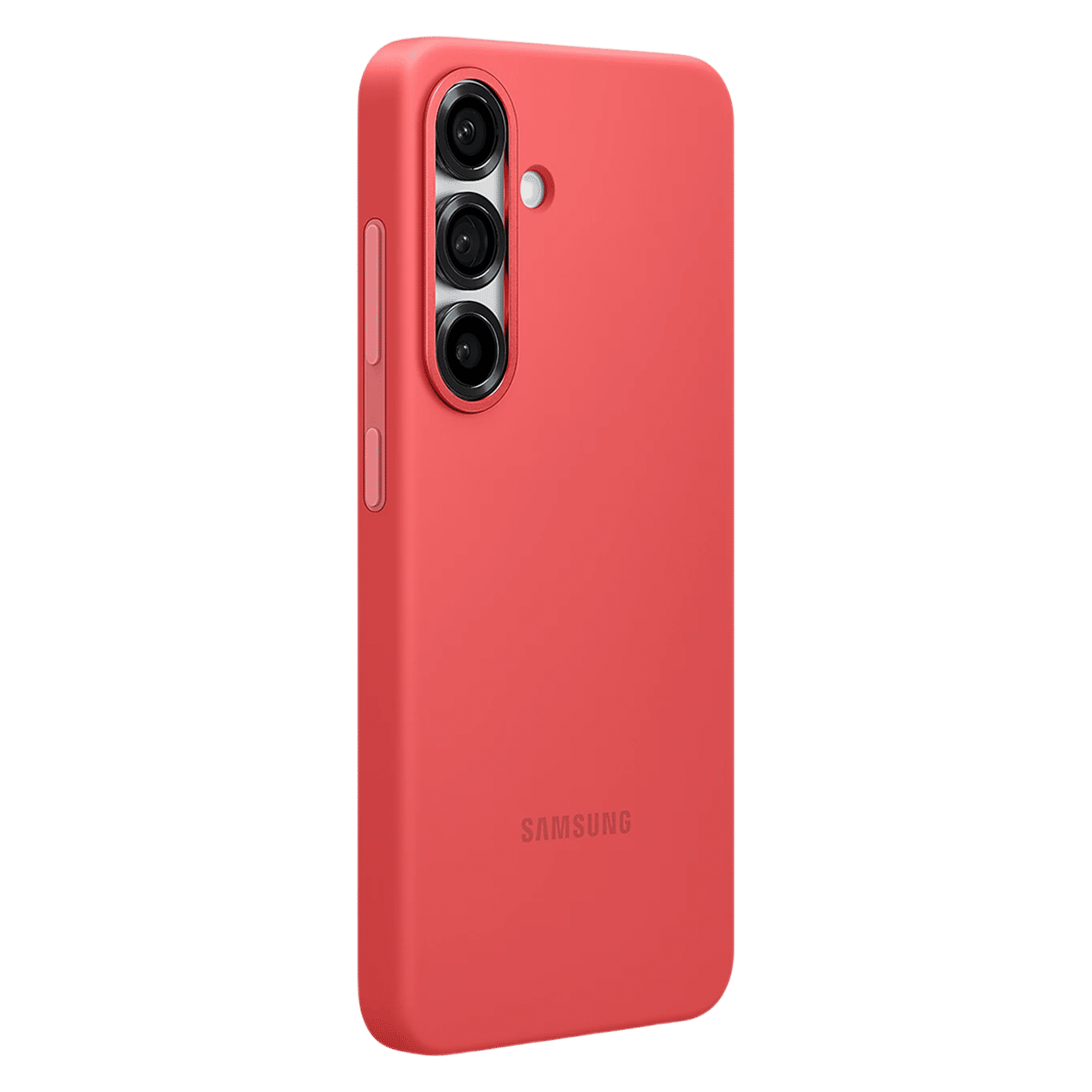 SAMSUNG Soft Silicone Back Case for SAMSUNG Galaxy S25 (Ul Certified, Red)_4