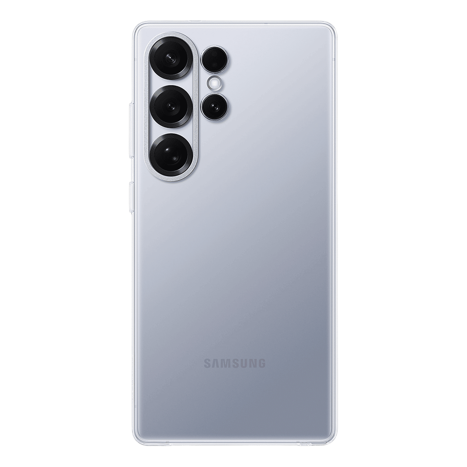 SAMSUNG Clear Soft Polycarbonate Back Case for SAMSUNG Galaxy S25 Ultra (Ul Certified, Transparent)_1