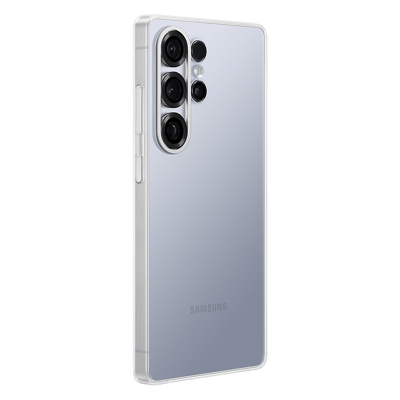 SAMSUNG Clear Soft Polycarbonate Back Case for SAMSUNG Galaxy S25 Ultra (Ul Certified, Transparent)_2