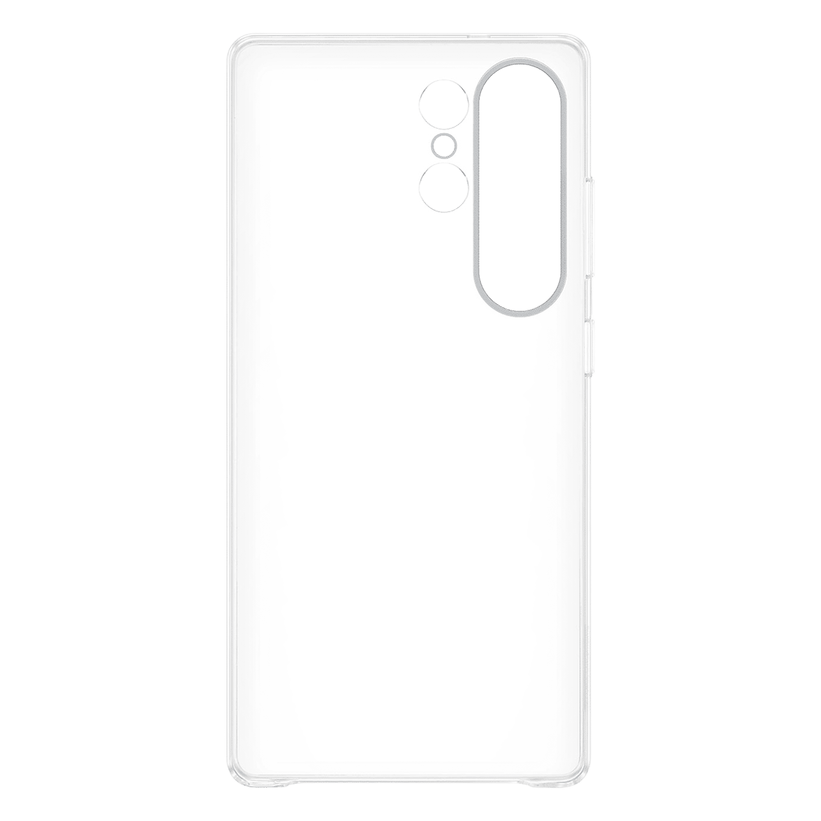 SAMSUNG Clear Soft Polycarbonate Back Case for SAMSUNG Galaxy S25 Ultra (Ul Certified, Transparent)_5