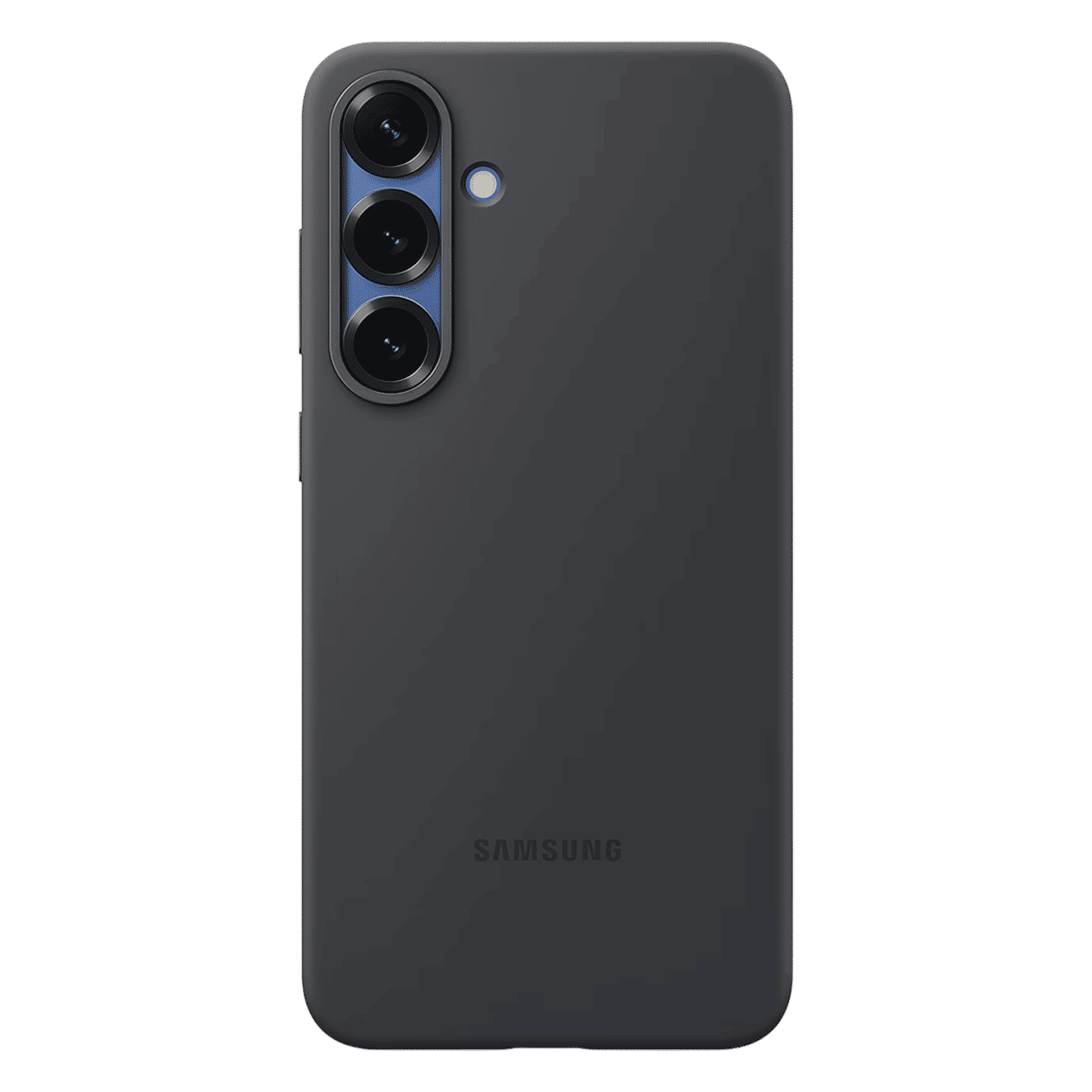 SAMSUNG Soft Silicone Back Case for SAMSUNG Galaxy S25 Plus (Ul Certified, Black)_1