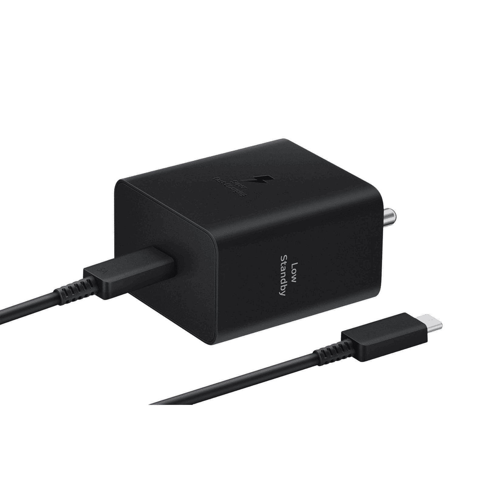 SAMSUNG 45W Type C Super Fast Charger (Adapter Only, Smart IC Technology, Black)_5