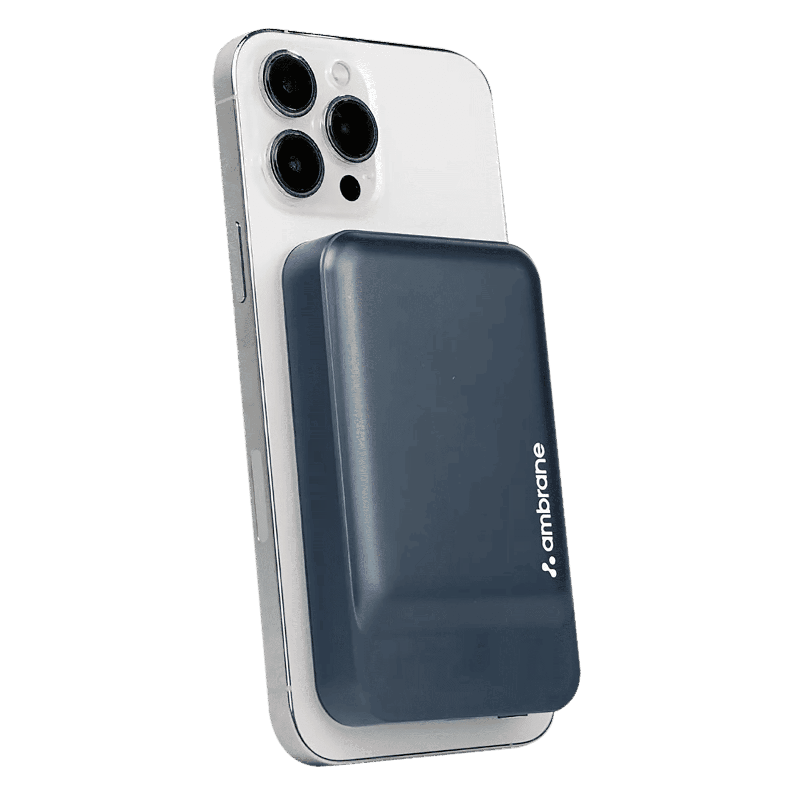 ambrane Aerosync PB 12 10000 mAh 22.5W Fast Charging Power Bank (1 Type A Port, 1 Type C Port, Rubberized Coating, Wireless Charging, Blue)_1