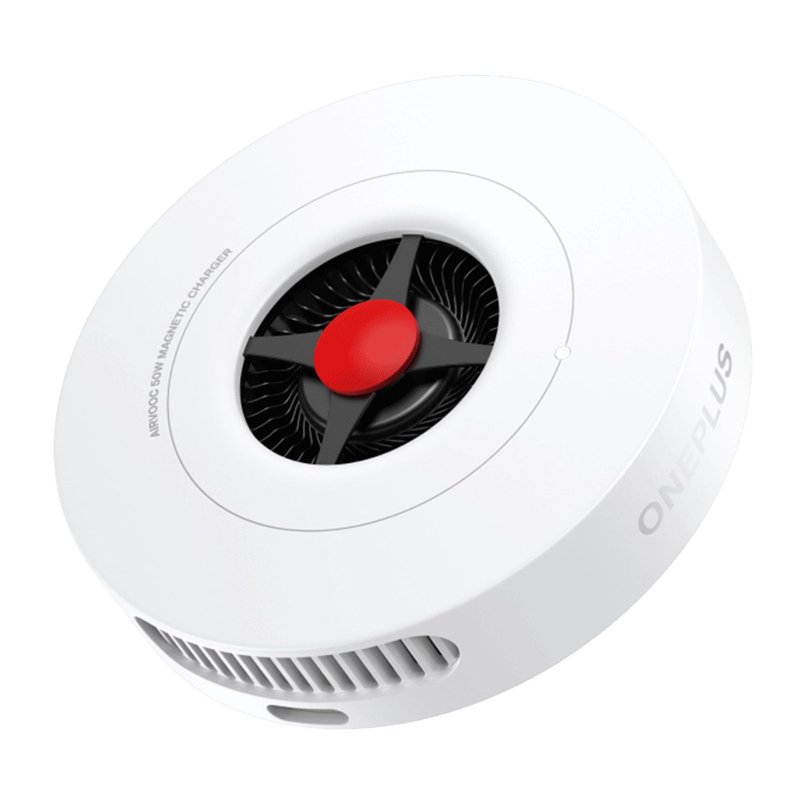 OnePlus AIRVOOC 50W Wireless Charger for OnePlus 13, OnePlus 12, iPhone (Centrifugal Fan, White)_3