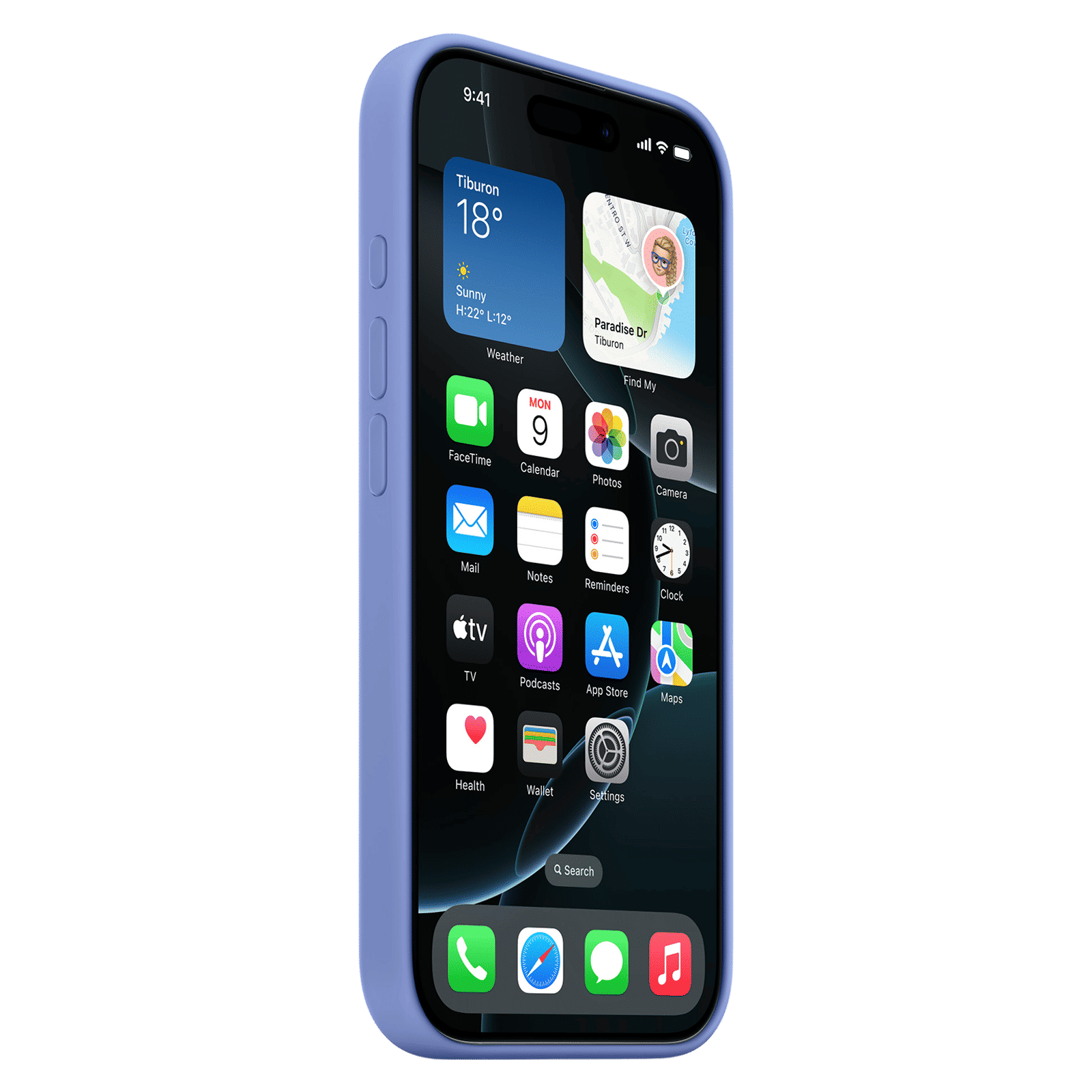 Apple Soft Silicone Back Cover Apple iPhone 16 Pro (MagSafe Charging Support, Periwinkle) Apple Soft Silicone Back Cover Apple iPhone 16 Pro (MagSafe Charging Support, Periwinkle)_4