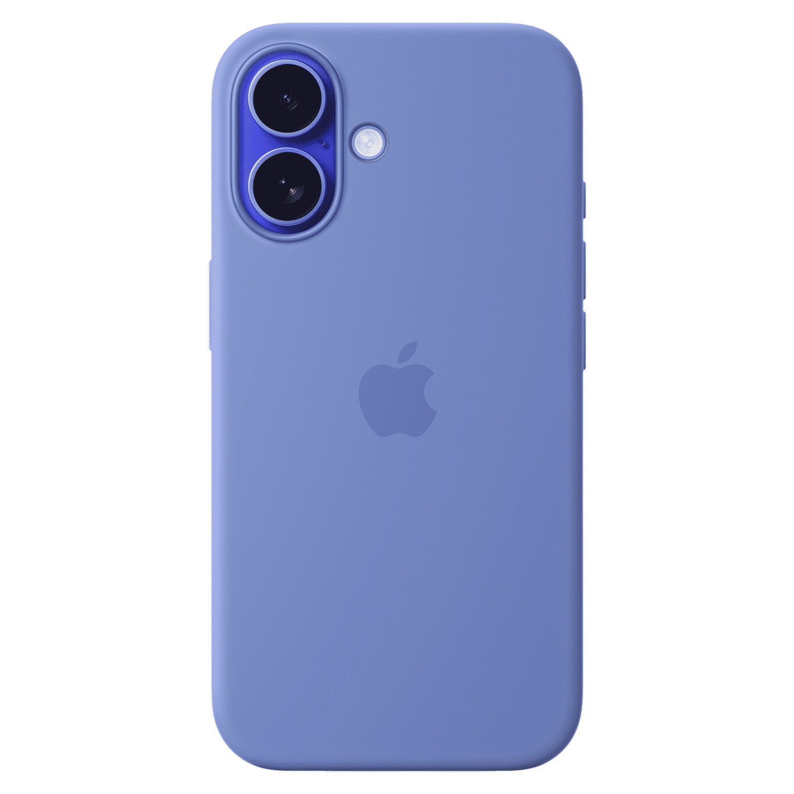 Apple Soft Silicone Back Cover Apple iPhone 16 (MagSafe Charging Support, Periwinkle)_1