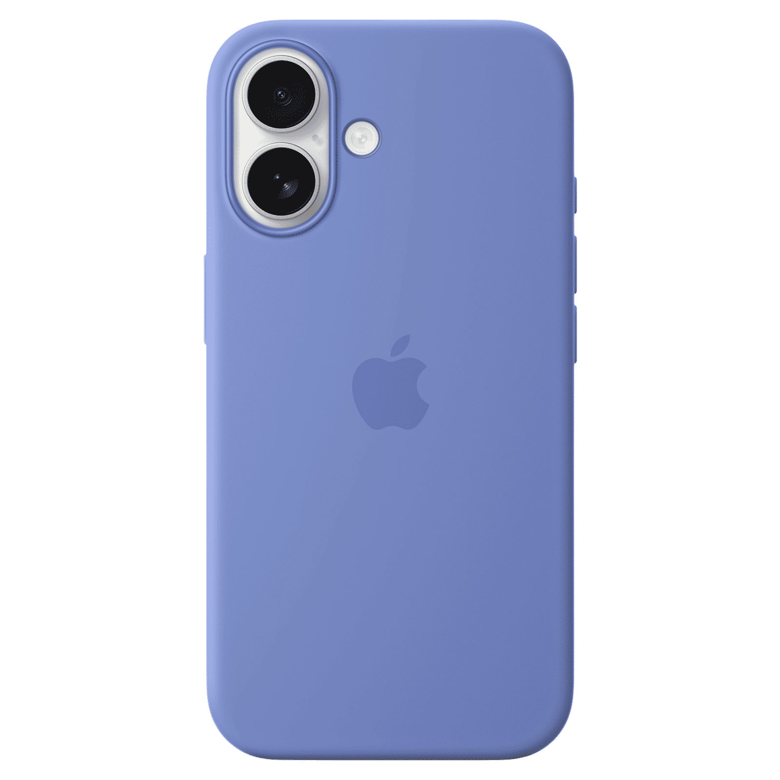 Apple Soft Silicone Back Cover Apple iPhone 16 (MagSafe Charging Support, Periwinkle)_4