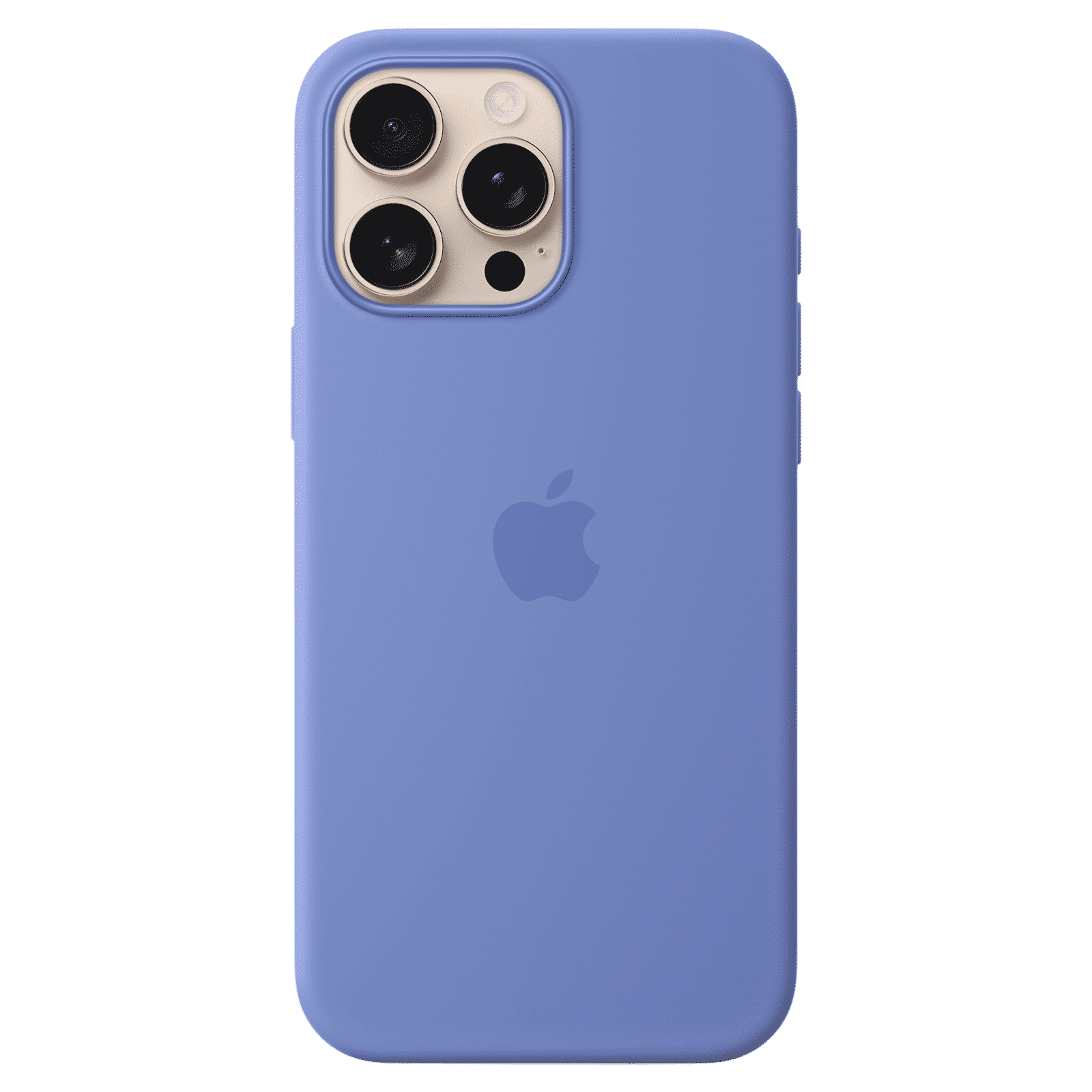 Apple Soft Silicone Back Cover Apple iPhone 16 Pro Max (MagSafe Charging Support, Periwinkle)_2