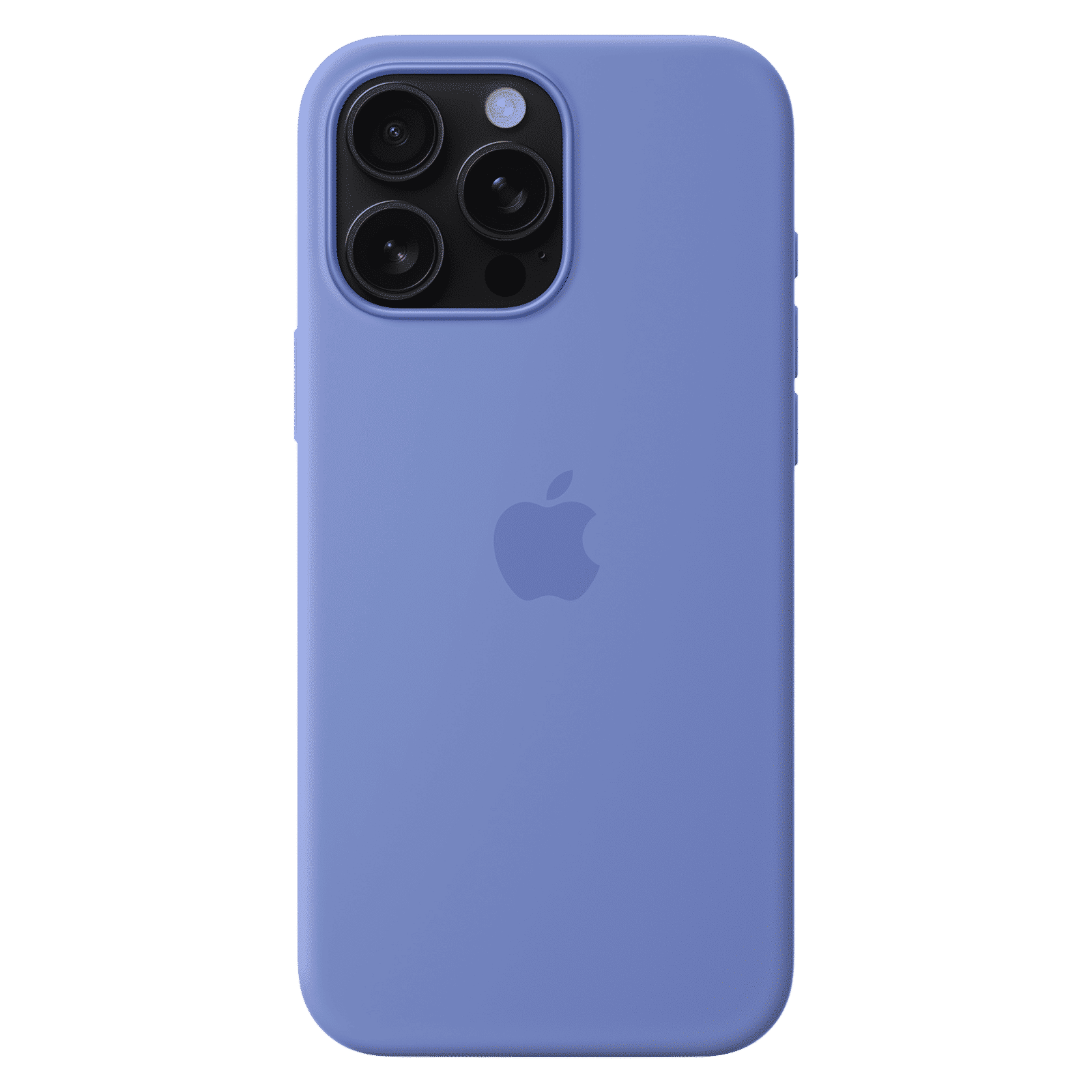 Apple Soft Silicone Back Cover Apple iPhone 16 Pro Max (MagSafe Charging Support, Periwinkle)_4