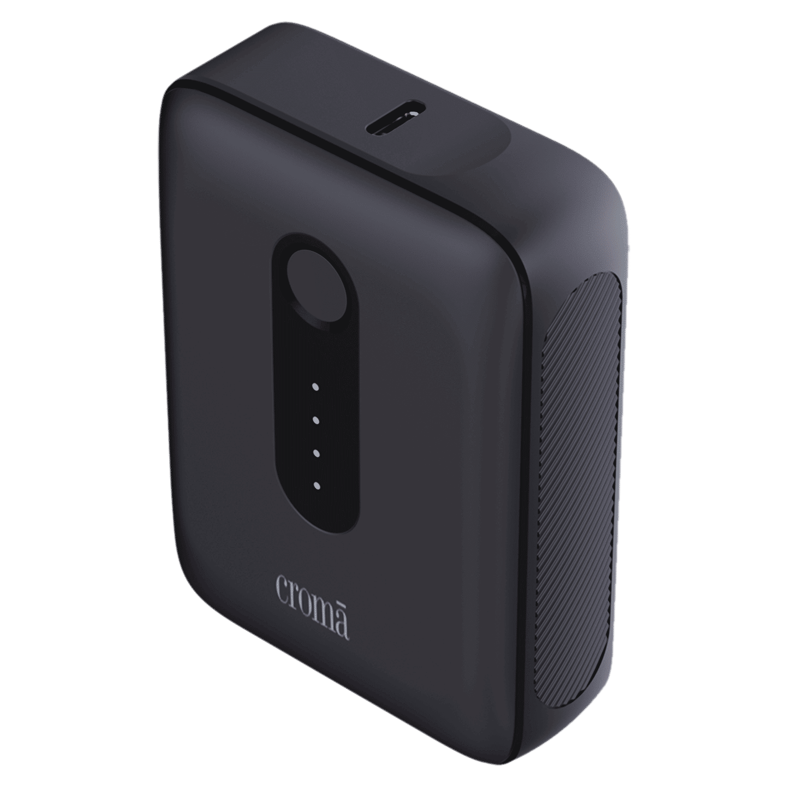 Croma Compact 10000 mAh 30W Fast Charging Power Bank (1 Type A & 1 Type C Port, Multi-Level Protection for Safe Charging, Black)_4
