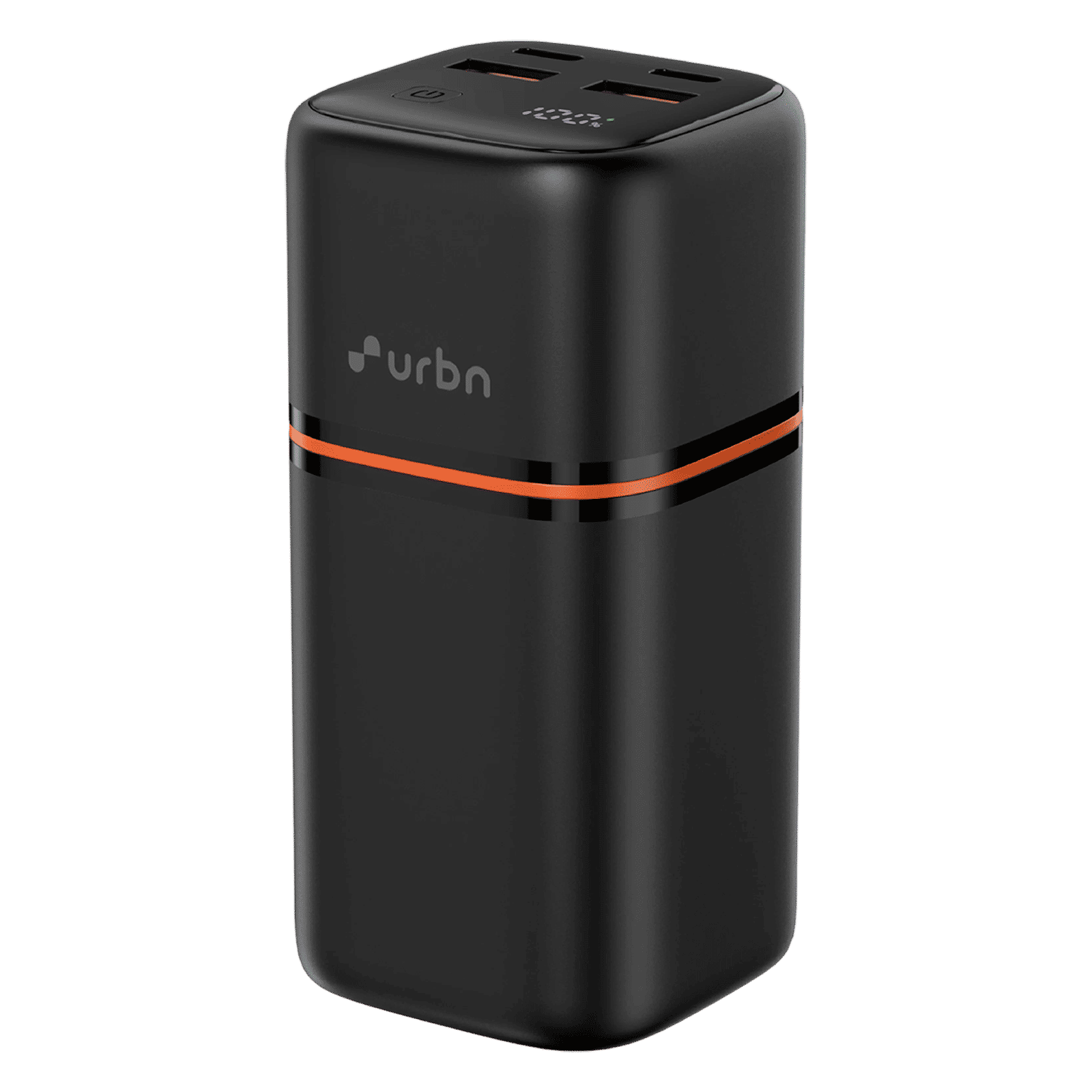 urbn Nano Stack Pro 20000 mAh 70W Fast Charging Power Bank (2 Type C Ports, 2 Type A Ports, 12 Layer Circuit Protection, Black)_4