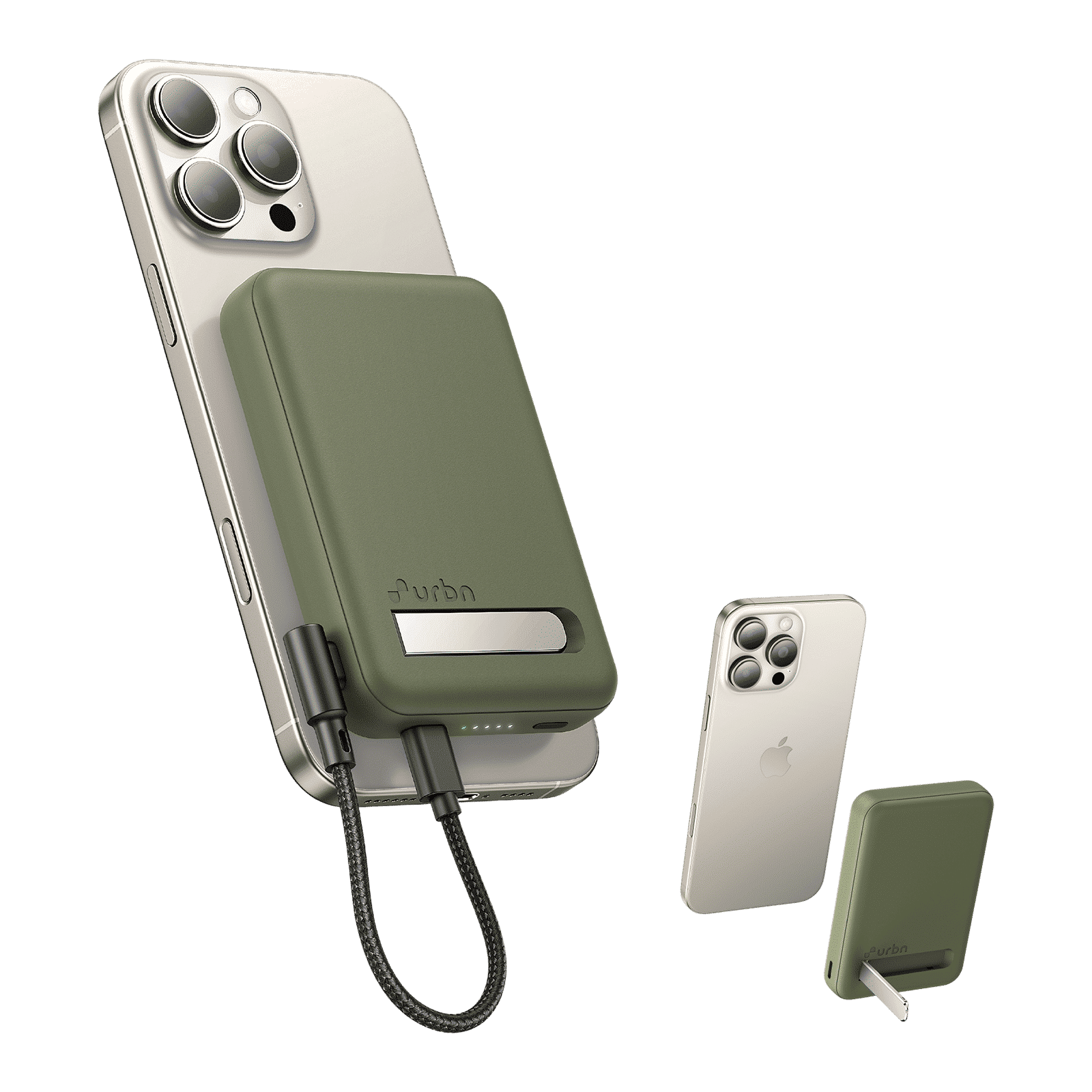 urbn Slide MagTag 10000 mAh 20W Fast Charging Power Bank (2 Type C Ports, LED Indicator, Camo) urbn Slide MagTag 10000 mAh 20W Fast Charging Power Bank (2 Type C Ports, LED Indicator, Camo)_5