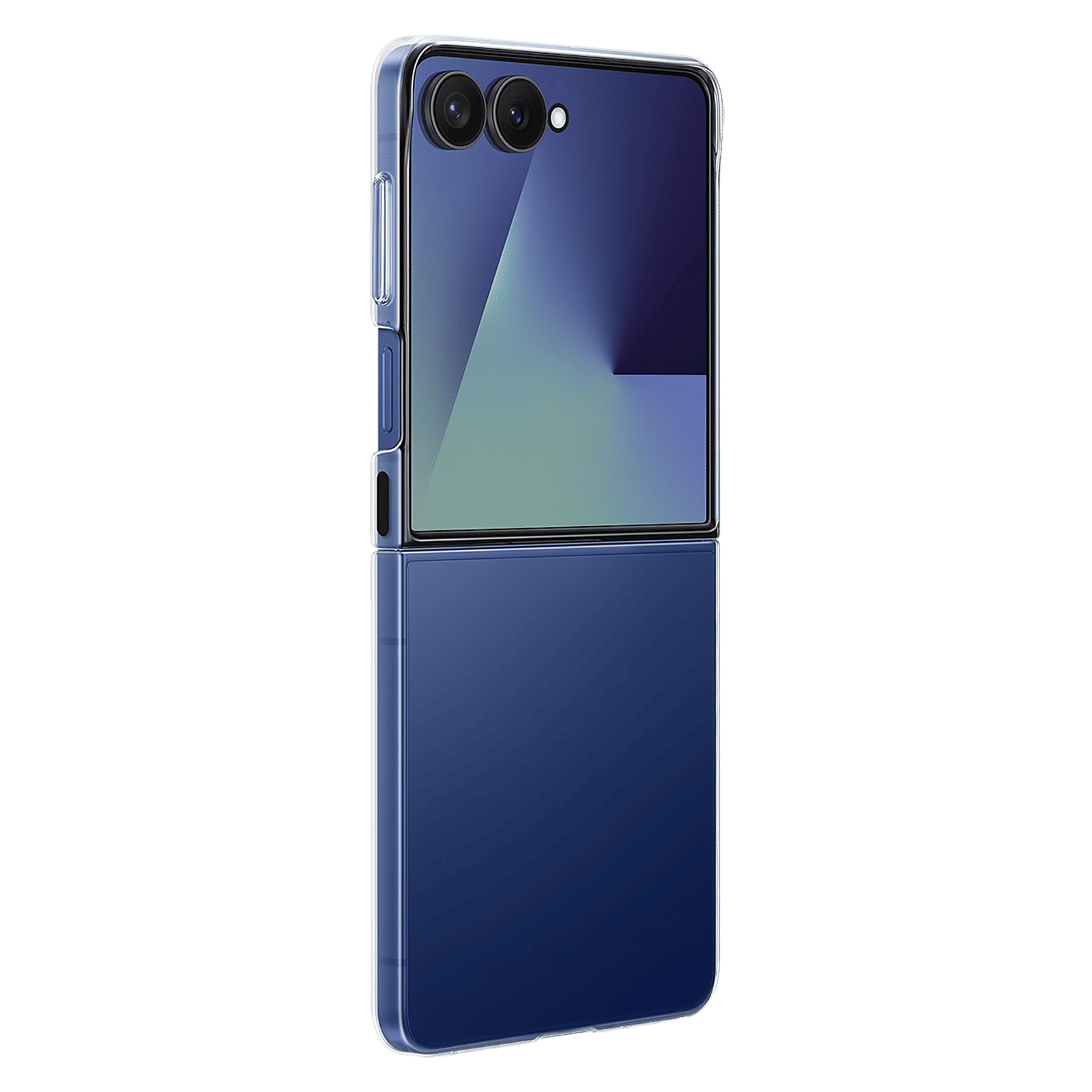 SAMSUNG Polycarbonate Back Cover for SAMSUNG Galaxy Z Flip7 (1.0mm Thin, Transparent)_5