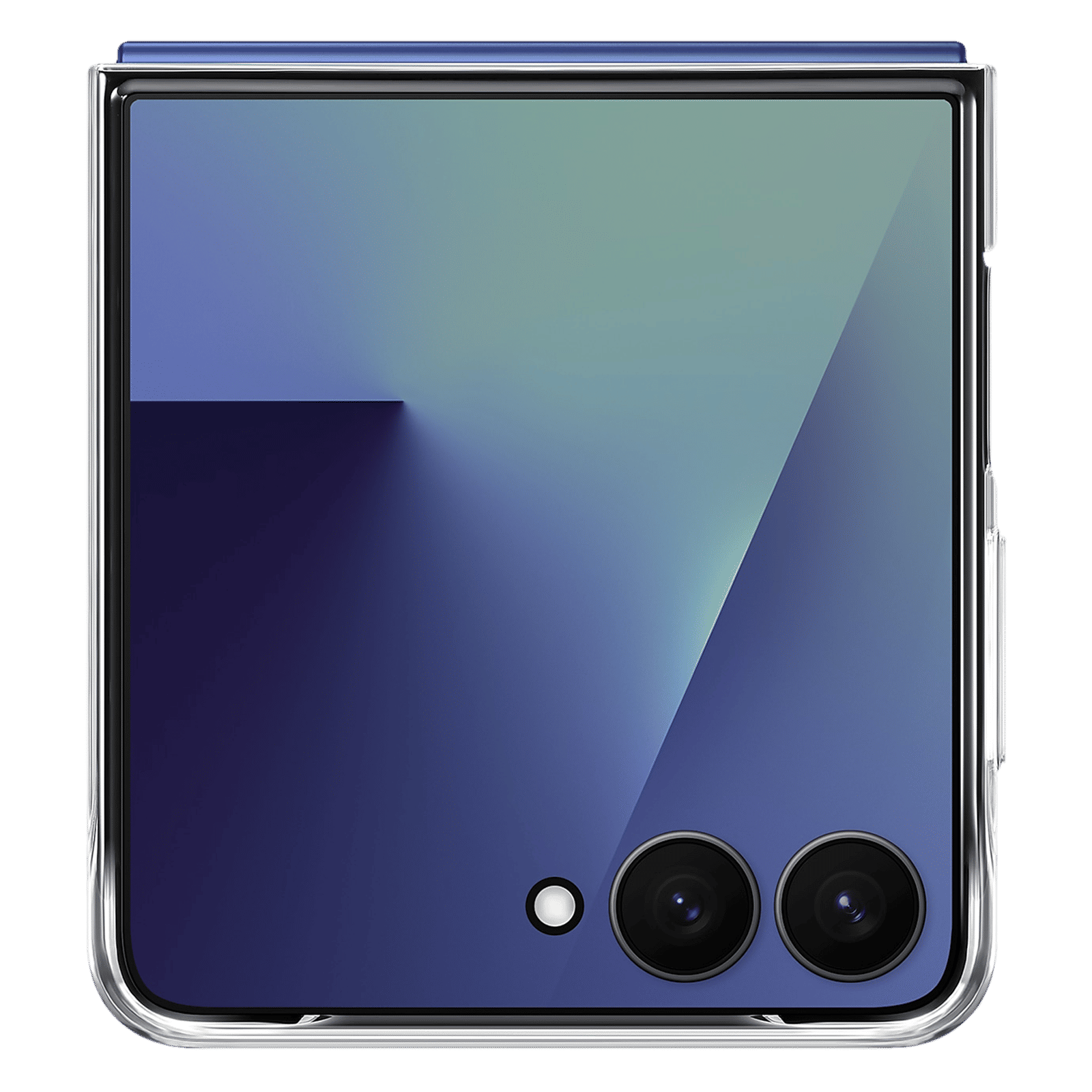 SAMSUNG Polycarbonate Back Cover for SAMSUNG Galaxy Z Flip7 (1.0mm Thin, Transparent)_1