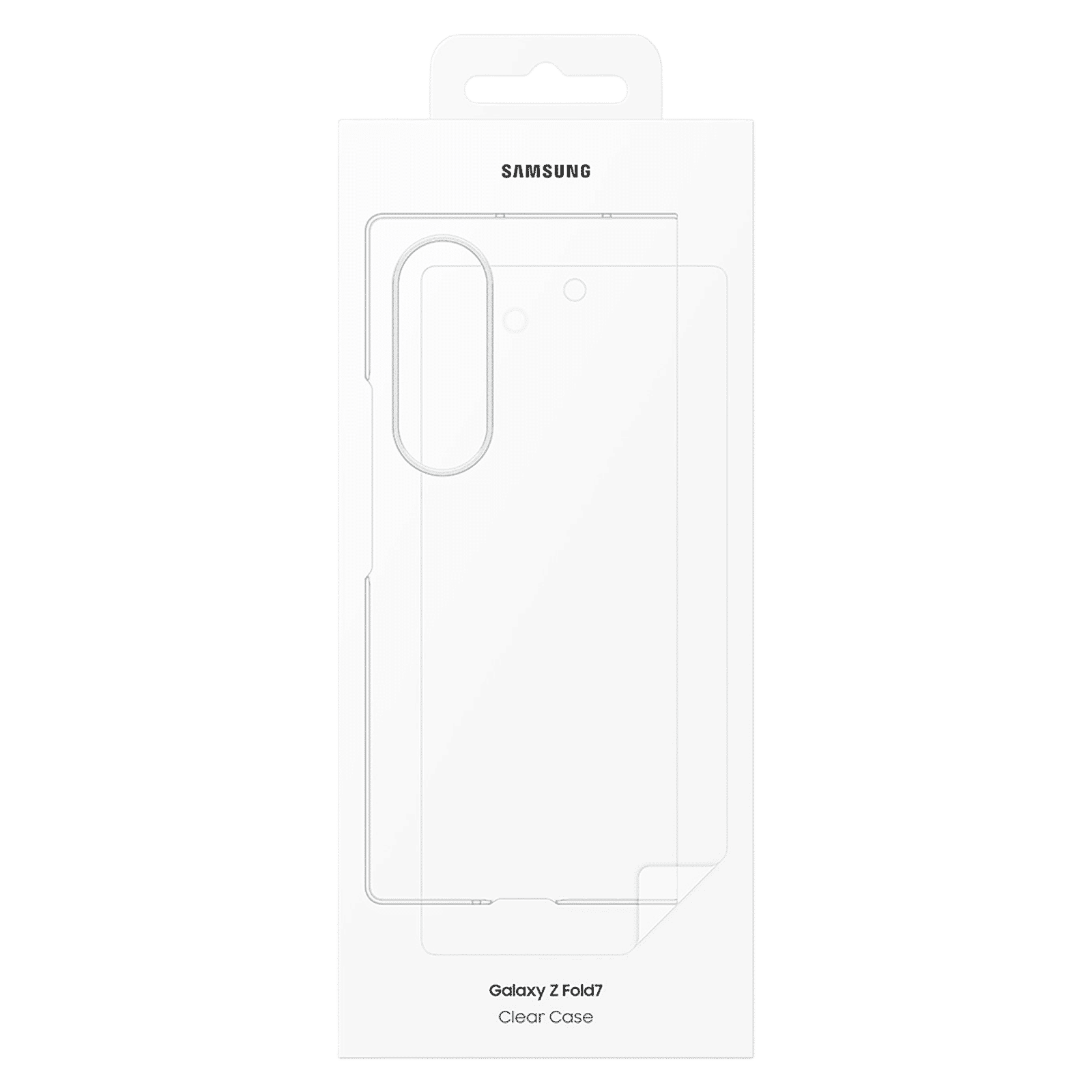 SAMSUNG Polycarbonate Back Cover for SAMSUNG Galaxy Z Fold7 (Eco-Friendly, Transparent)_7