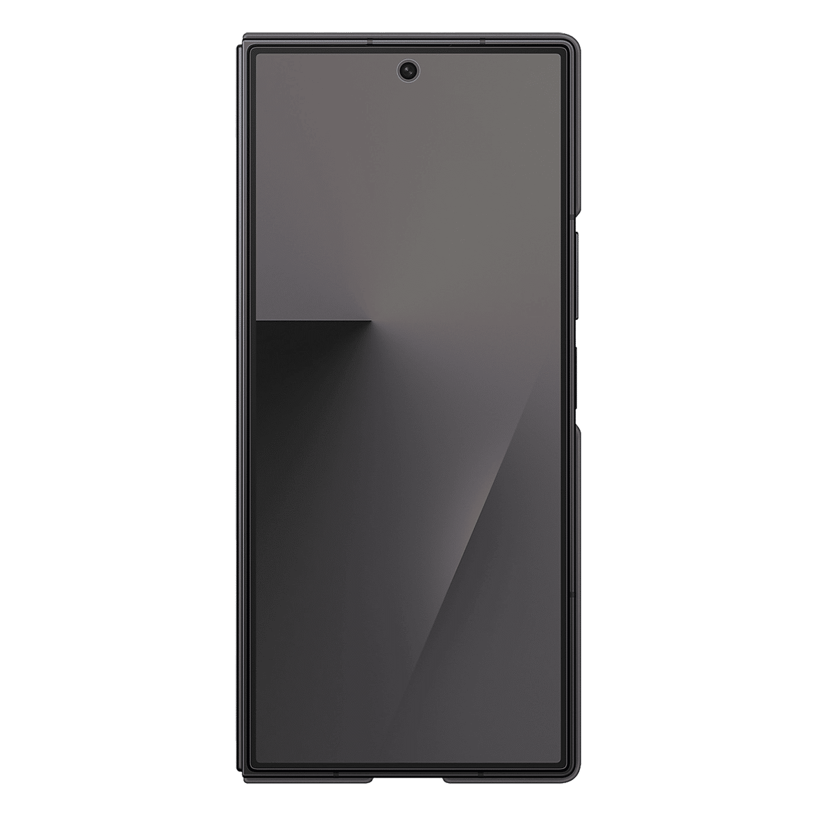 SAMSUNG Soft Silicon Back Cover for SAMSUNG Galaxy Z Fold7 (Pop-up KICK-STAND, Black)_3