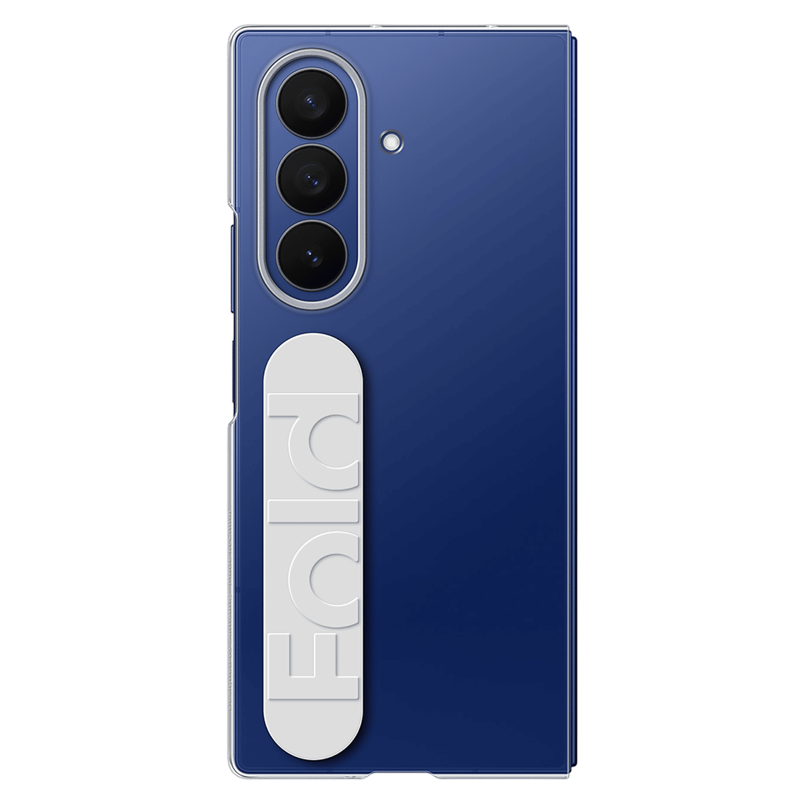 SAMSUNG Polycarbonate Back Cover for SAMSUNG Galaxy Z Fold7 (Comfortable Grip, Transparent)_3