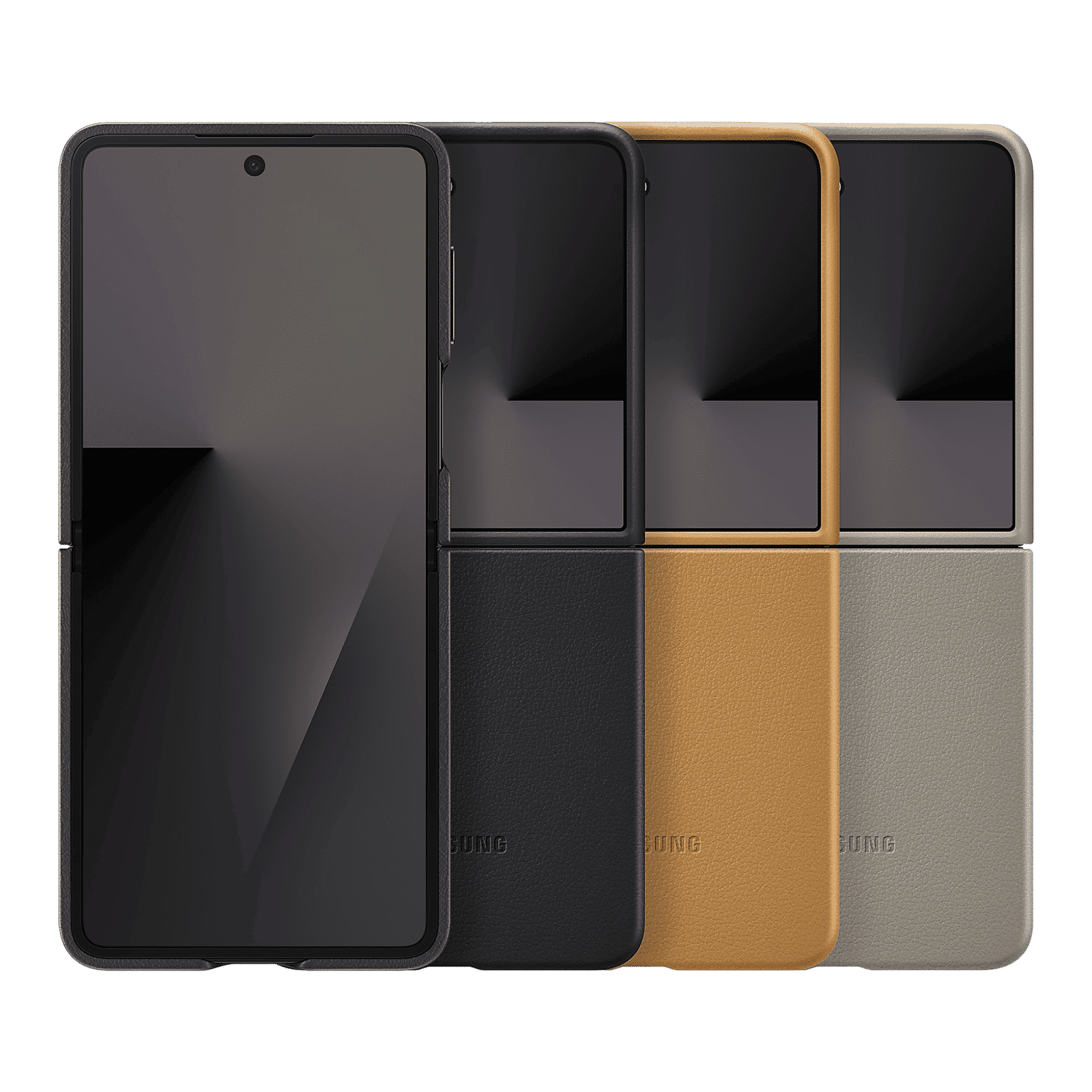 SAMSUNG Polycarbonate Back Cover for SAMSUNG Galaxy Z Flip7 (Kindsuit, Camel)_6