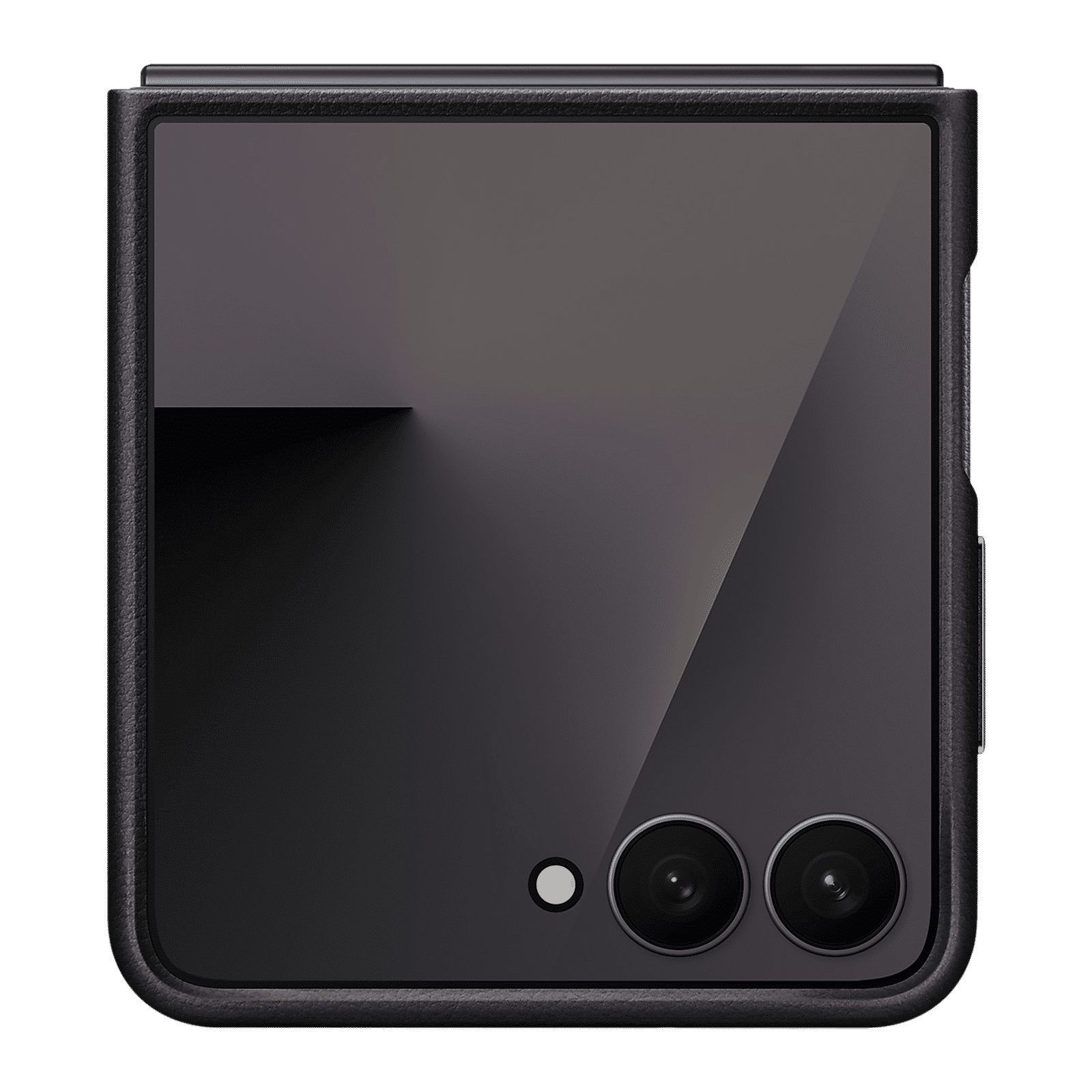 SAMSUNG Polycarbonate Back Cover for SAMSUNG Galaxy Z Flip7 (Kindsuit, Black)_1