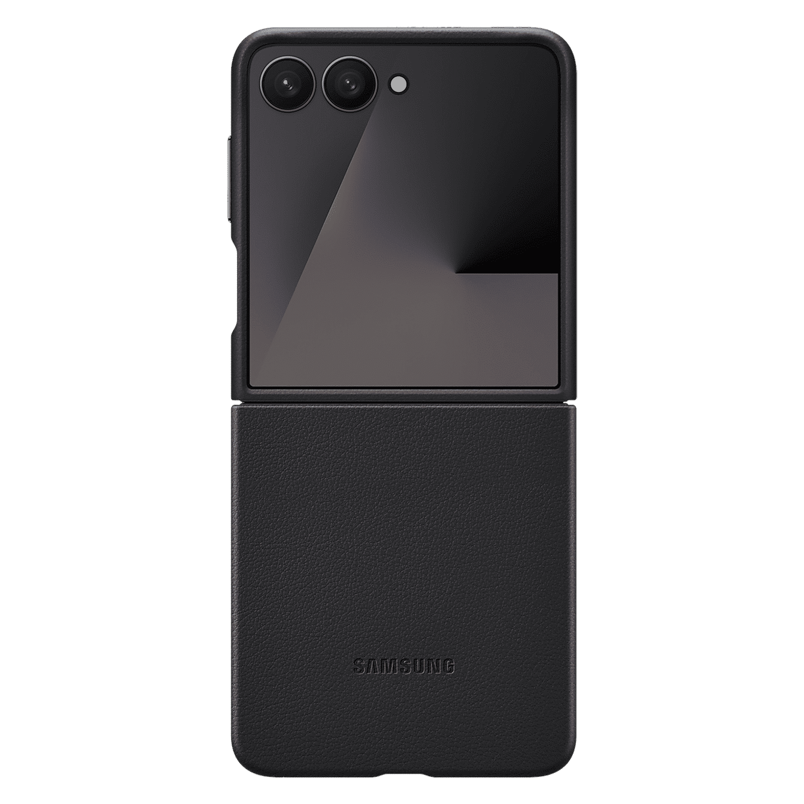 SAMSUNG Polycarbonate Back Cover for SAMSUNG Galaxy Z Flip7 (Kindsuit, Black)_3