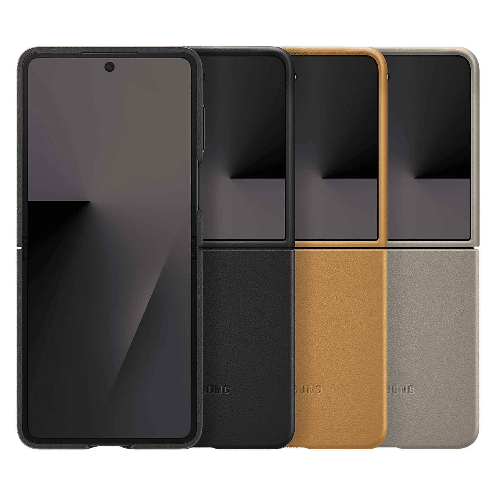 SAMSUNG Polycarbonate Back Cover for SAMSUNG Galaxy Z Flip7 (Kindsuit, Taupe)_6