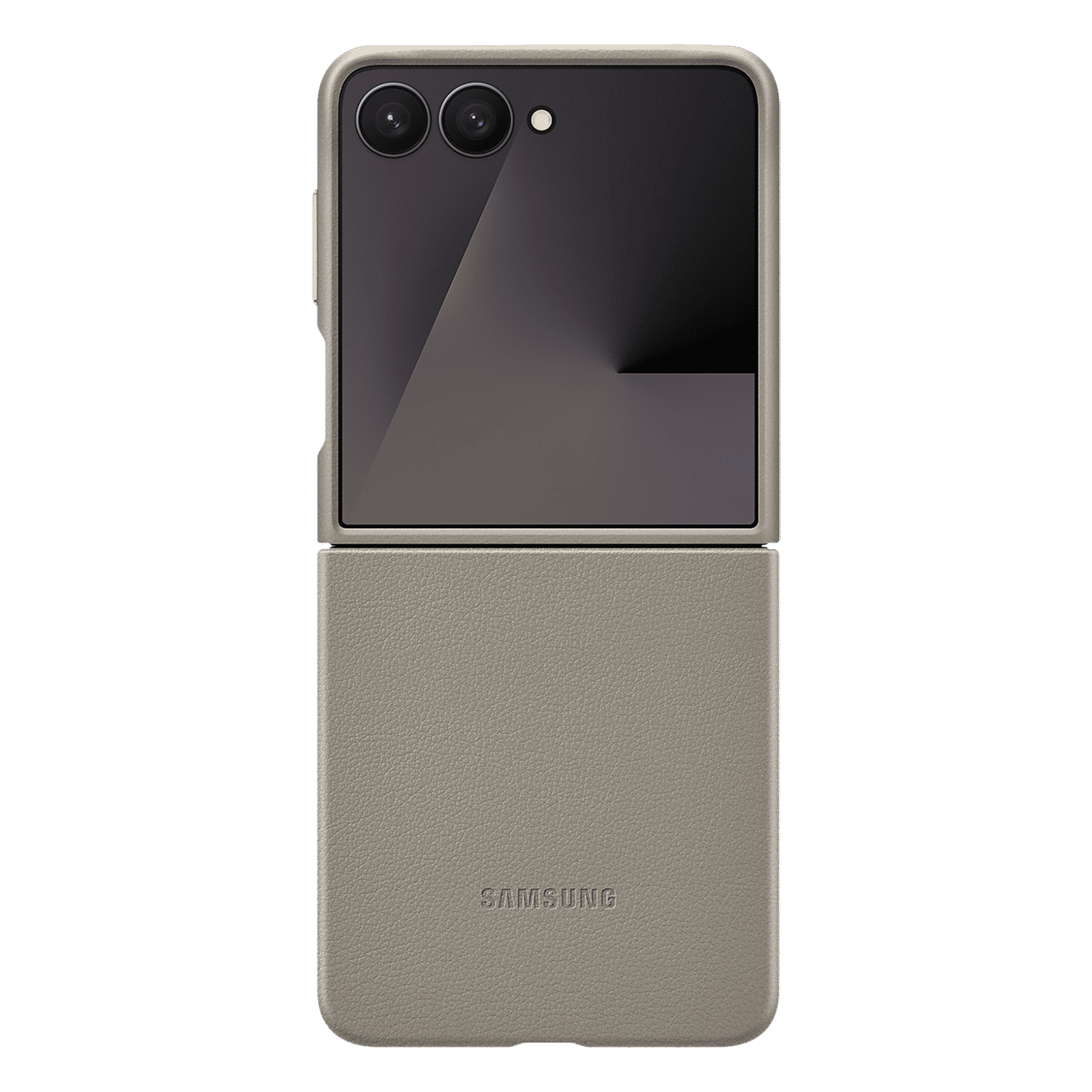 SAMSUNG Polycarbonate Back Cover for SAMSUNG Galaxy Z Flip7 (Kindsuit, Taupe)_3