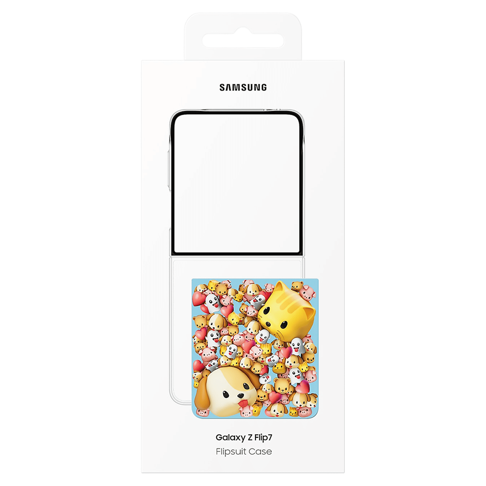 SAMSUNG Polycarbonate Back Cover for SAMSUNG Galaxy Z Flip7 (Flipsuit, Transparent)_7