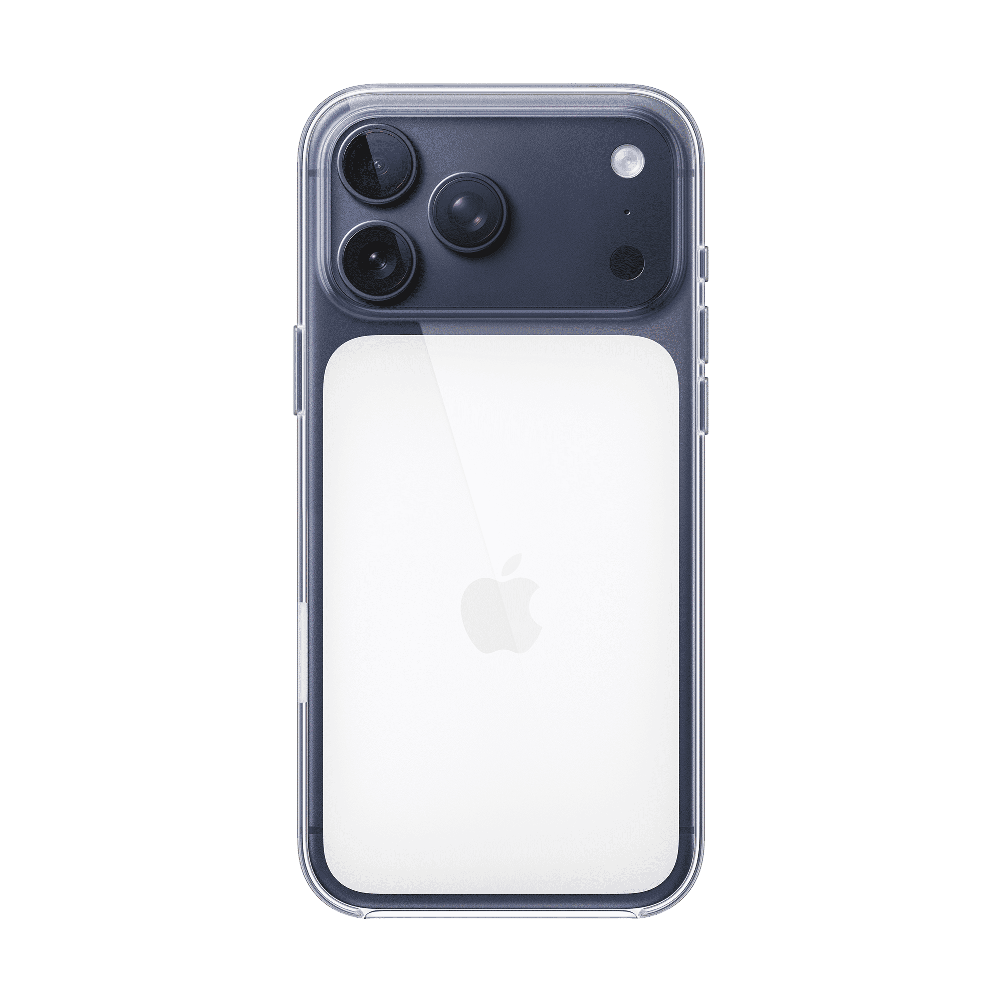 Apple Polycarbonate Back Cover for Apple iPhone 17 Pro Max (MagSafe Charging Support, Clear)_2