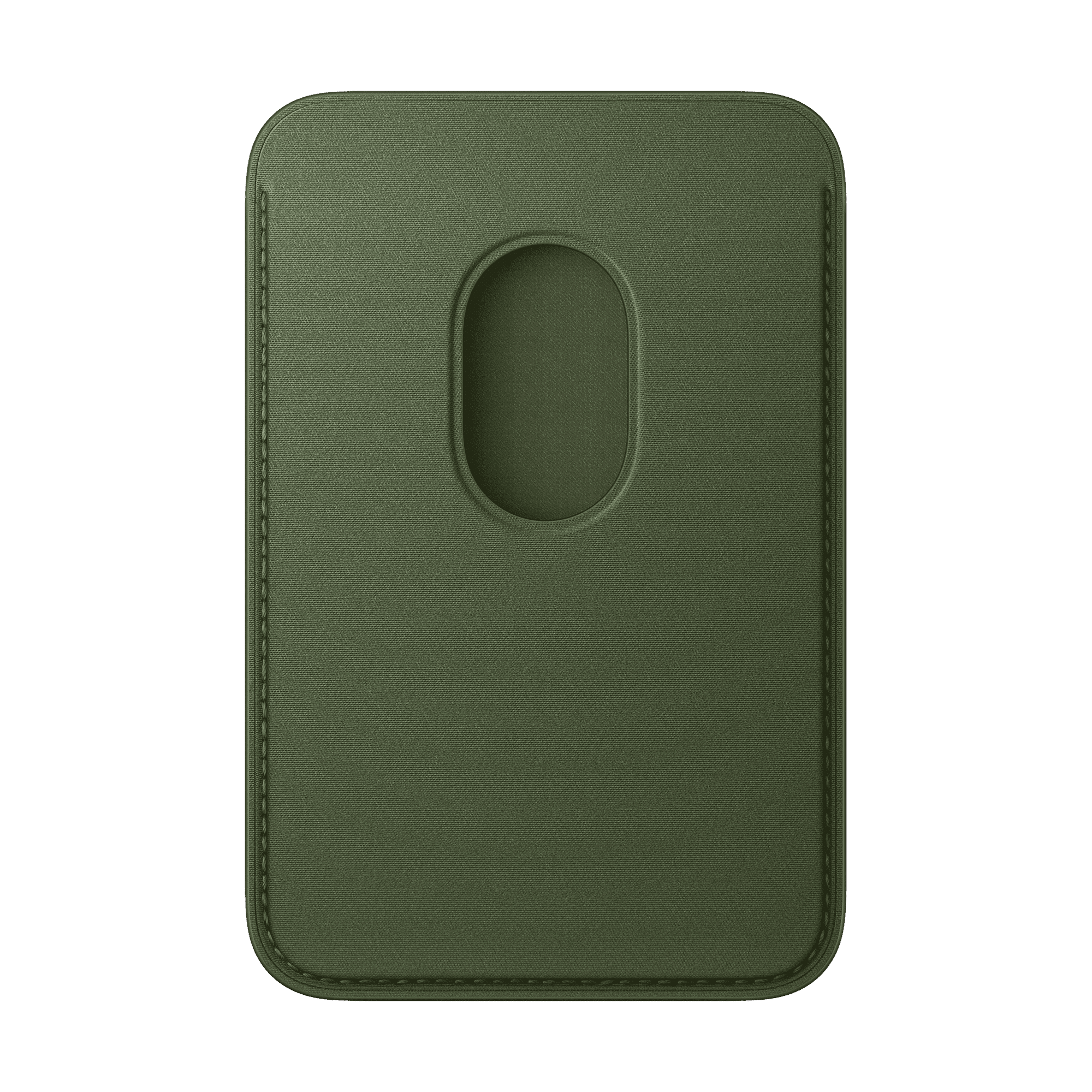 Apple FineWoven Wallet for Apple iPhone Air, 17 Pro, 17 Pro Max, 17, 16 Pro, 16 Pro Max, 16, 16 Plus, 15 Pro, 15 Pro Max, 15, 15 Plus, 14 Pro, 14 Pro Max, 14, 14 Plus, 13 Pro, 13 Pro Max, 13 mini, 13, 12 Pro, 12 Pro Max (Built-in Magnets, Moss)_2