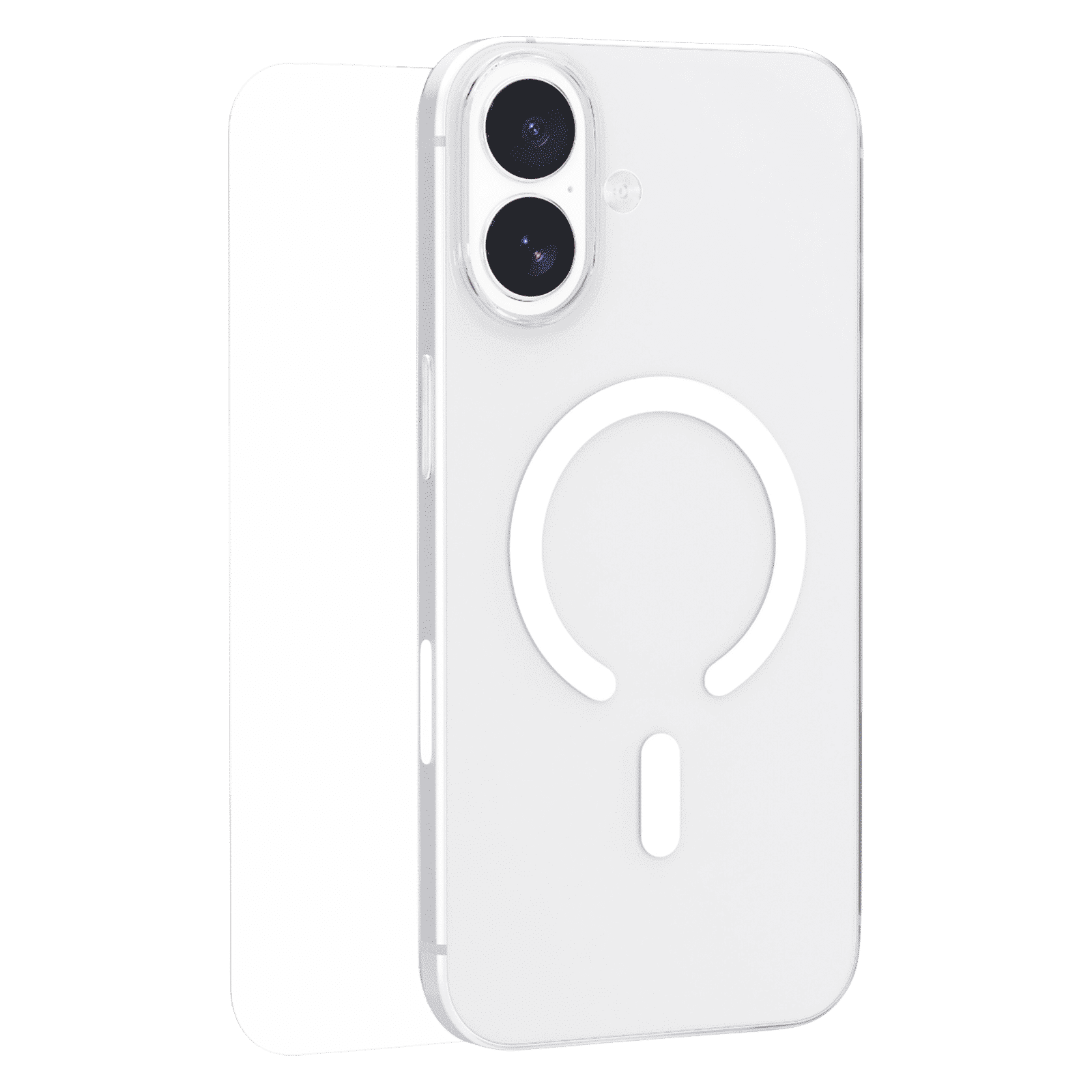 HYPHEN DURO TPU Back Cover & Tempered Glass Combo for Apple iPhone 17 (Magsafe Charging Compatible, Clear)_1