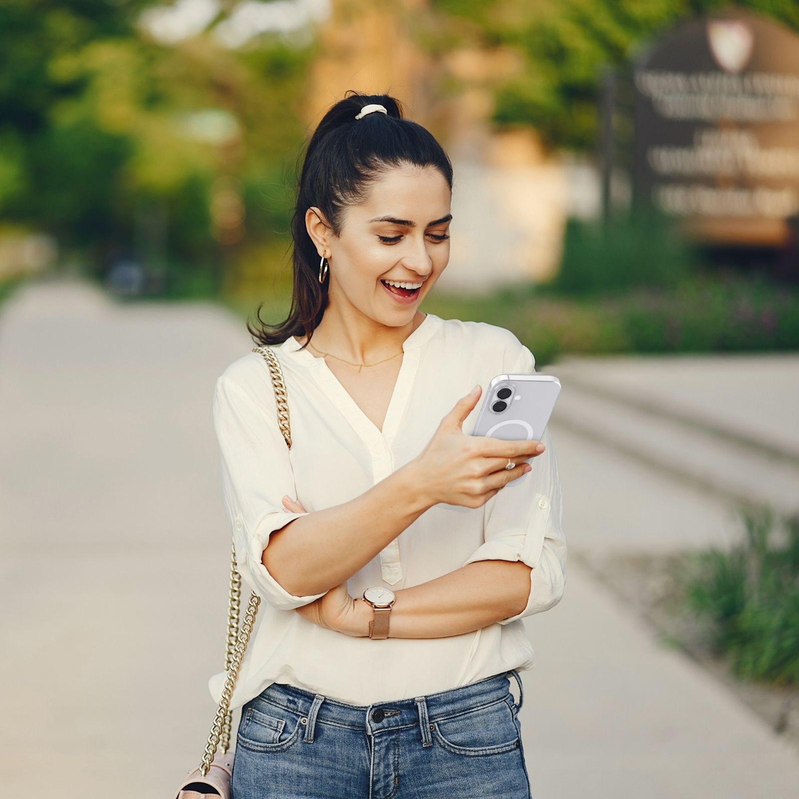 HYPHEN DURO TPU Back Cover & Tempered Glass Combo for Apple iPhone 17 (Magsafe Charging Compatible, Clear)_8