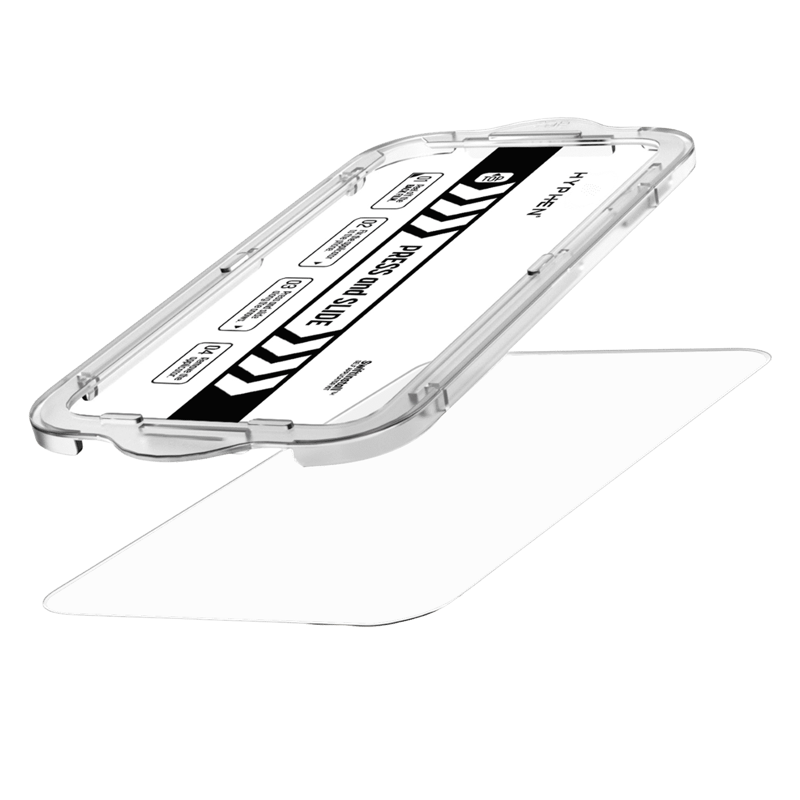 HYPHEN DURO TPU Back Cover & Tempered Glass Combo for Apple iPhone 17 Air (Magsafe Charging Compatible, Clear)_4