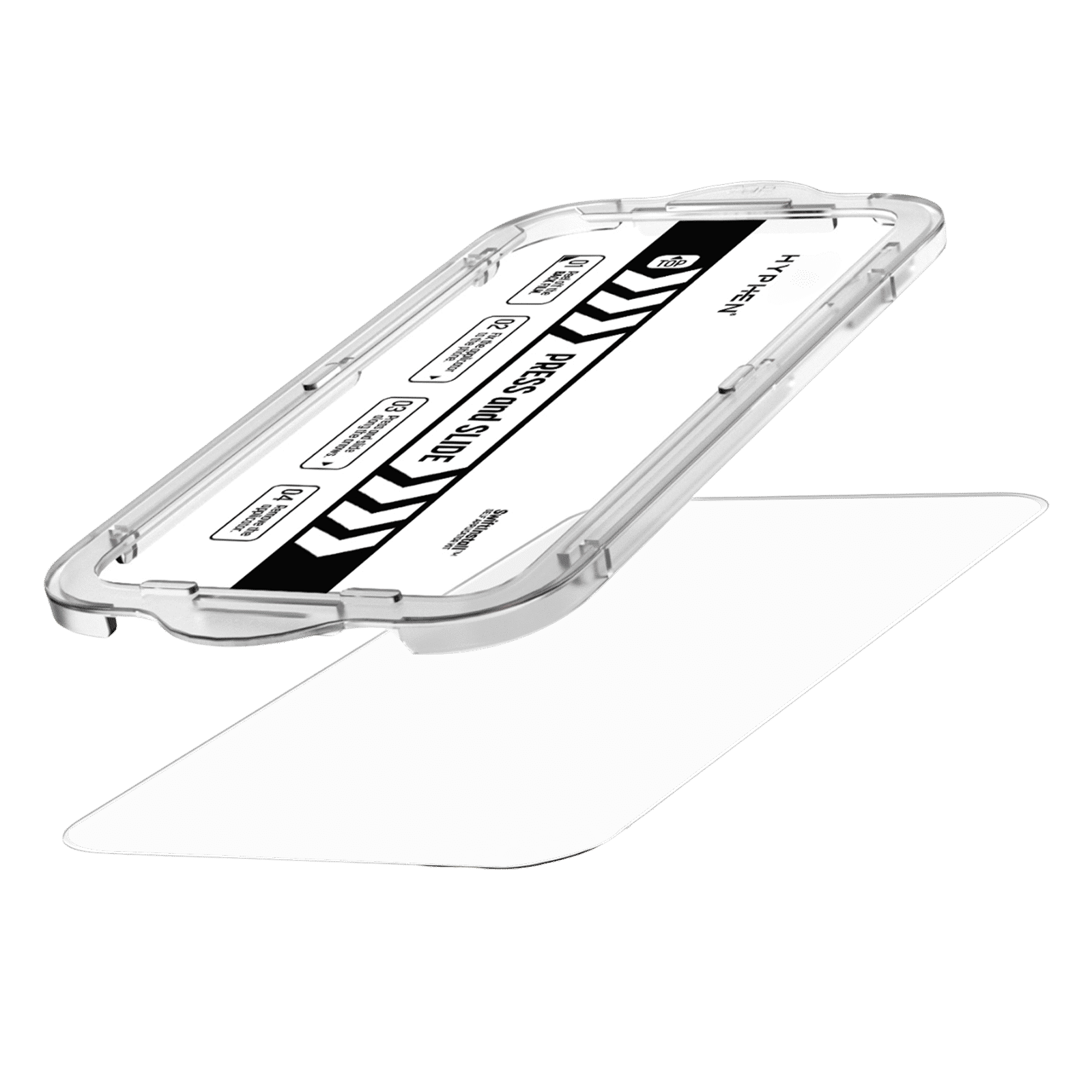 HYPHEN DURO TPU Back Cover, Tempered Glass & Lens Protector Combo for Apple iPhone 17 Pro (Magsafe Charging Compatible, Clear)_5