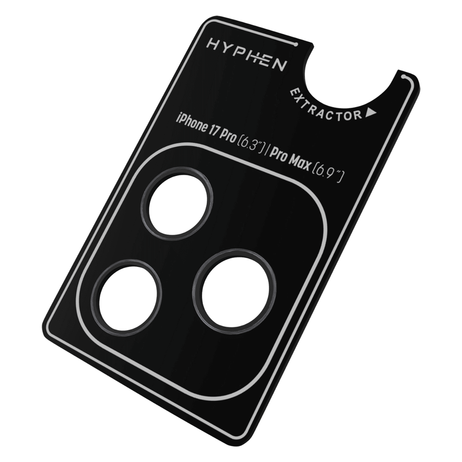 HYPHEN DURO TPU Back Cover, Tempered Glass & Lens Protector Combo for Apple iPhone 17 Pro (Magsafe Charging Compatible, Clear)_8