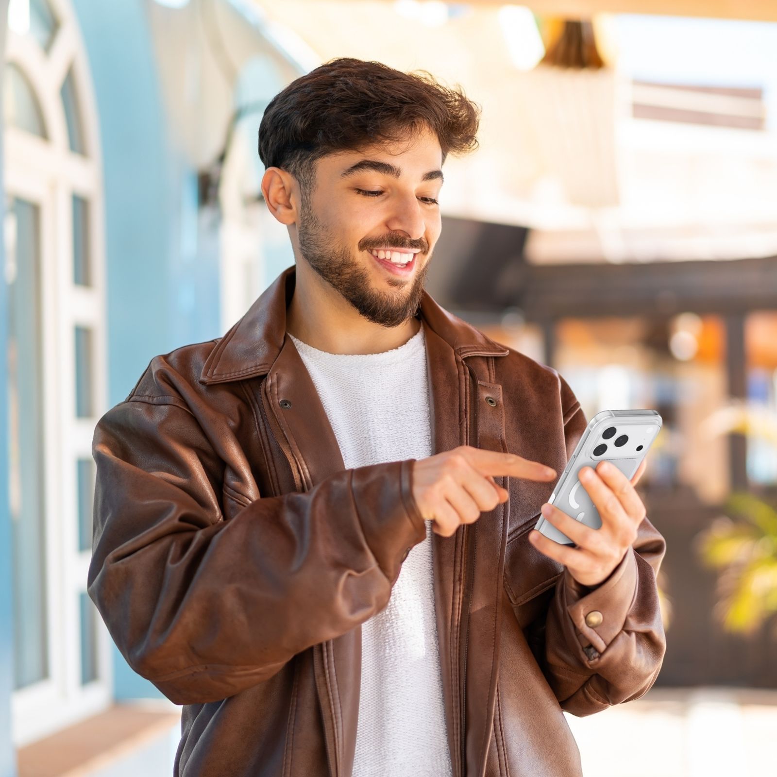 HYPHEN DURO TPU Back Cover, Tempered Glass & Lens Protector Combo for Apple iPhone 17 Pro Max (Magsafe Charging Compatible, Clear)_11